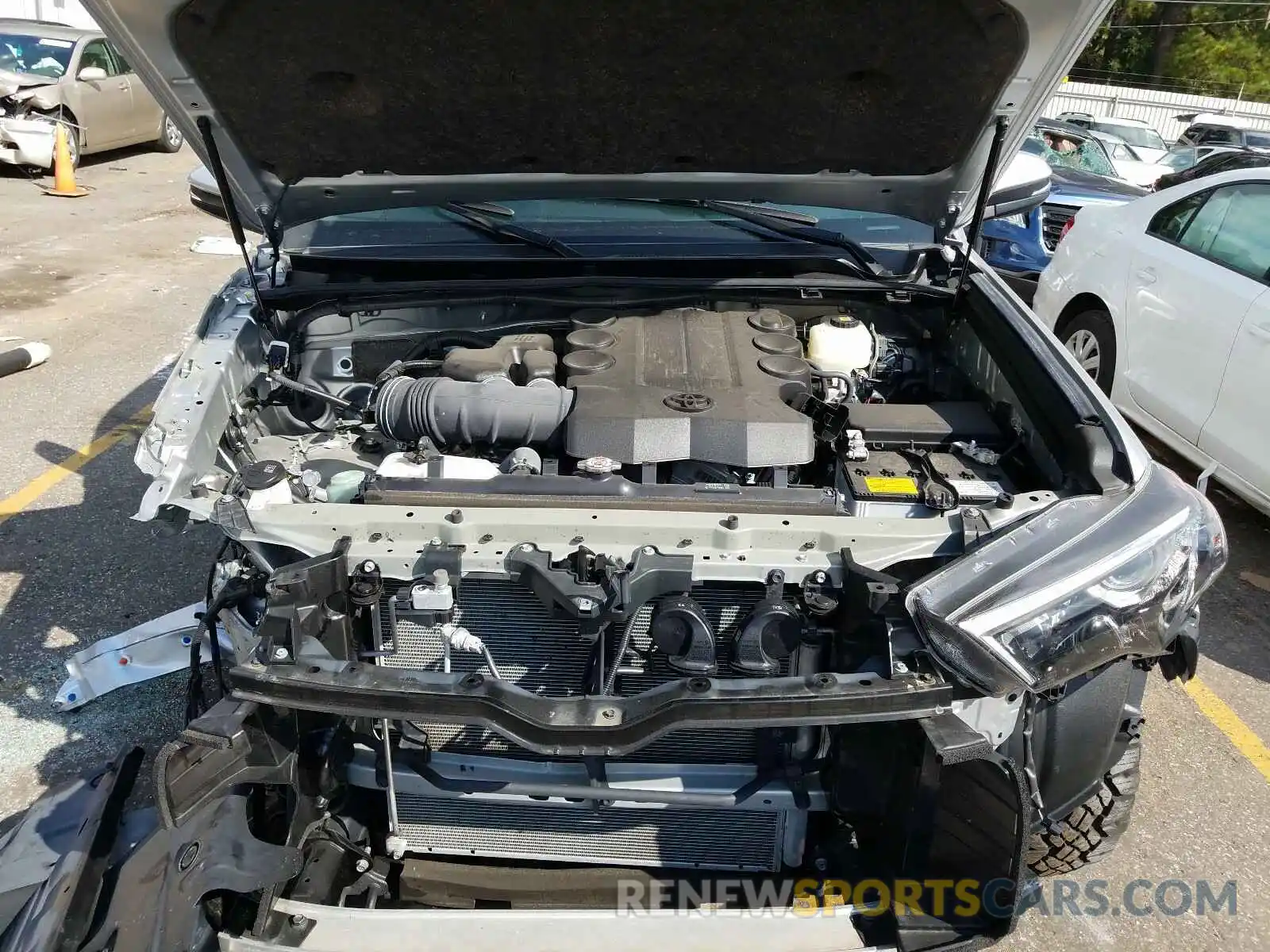 7 Photograph of a damaged car JTEBU5JRXK5640841 TOYOTA 4RUNNER 2019