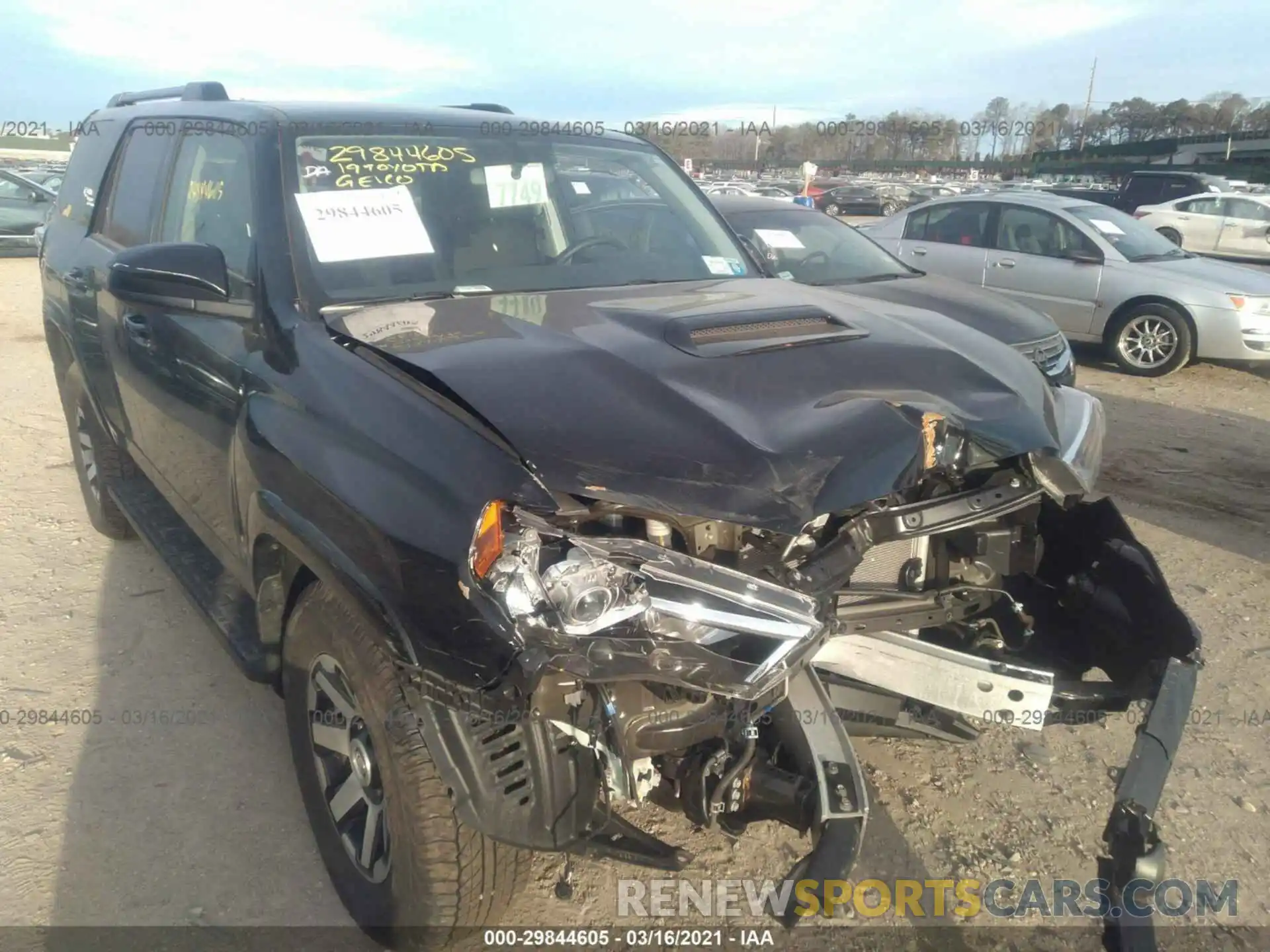 6 Photograph of a damaged car JTEBU5JRXK5642590 TOYOTA 4RUNNER 2019