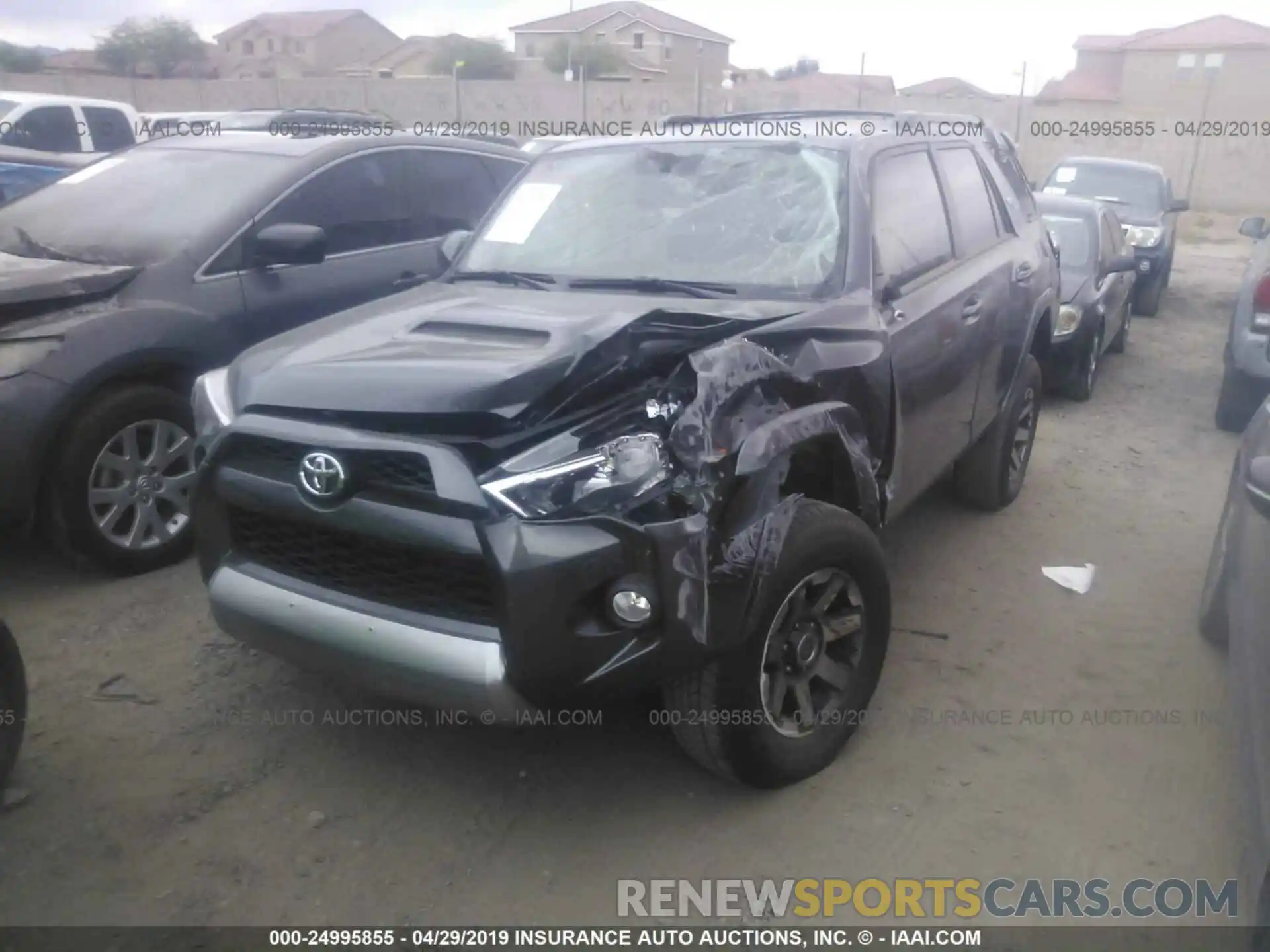 6 Photograph of a damaged car JTEBU5JRXK5644100 TOYOTA 4RUNNER 2019