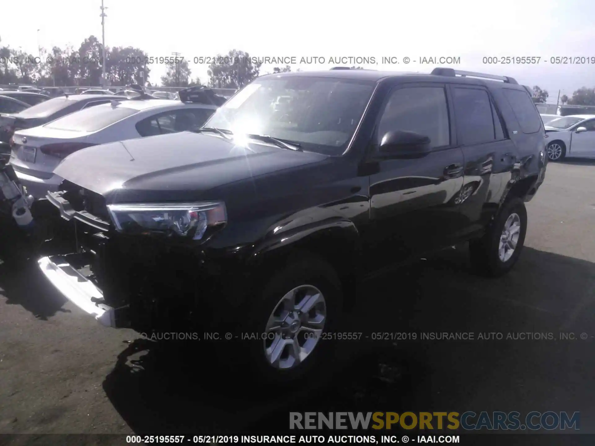 2 Photograph of a damaged car JTEBU5JRXK5644937 TOYOTA 4RUNNER 2019