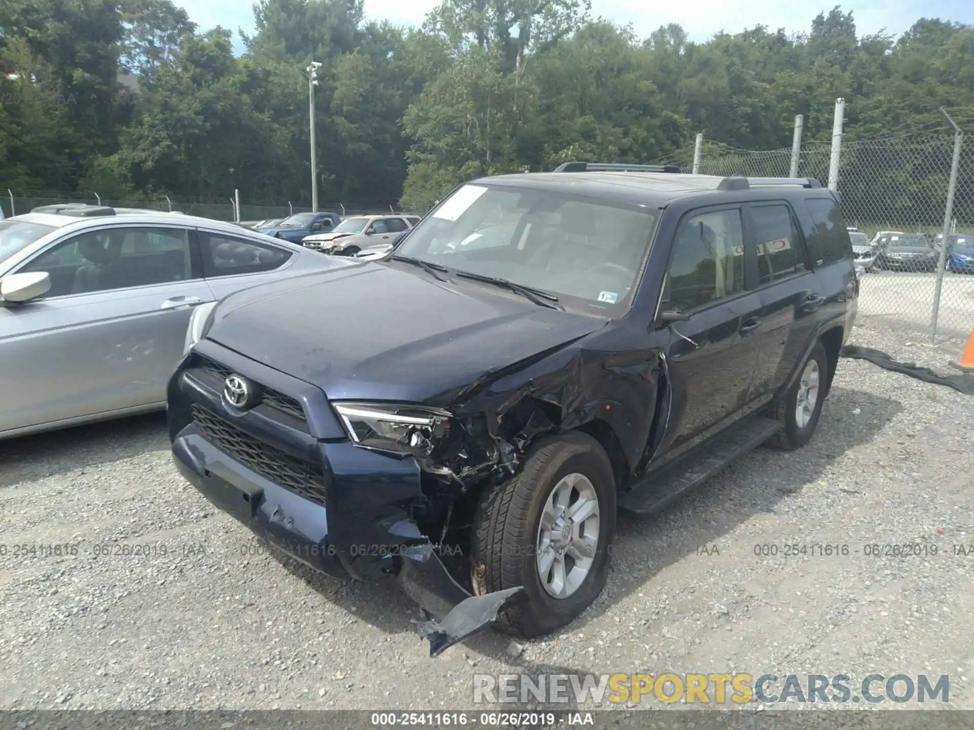 6 Photograph of a damaged car JTEBU5JRXK5645389 TOYOTA 4RUNNER 2019