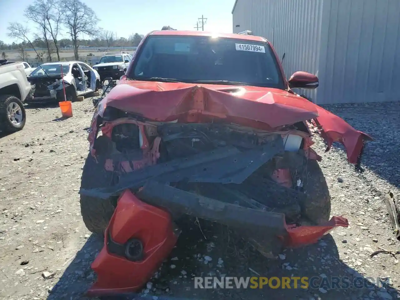 5 Photograph of a damaged car JTEBU5JRXK5645621 TOYOTA 4RUNNER 2019