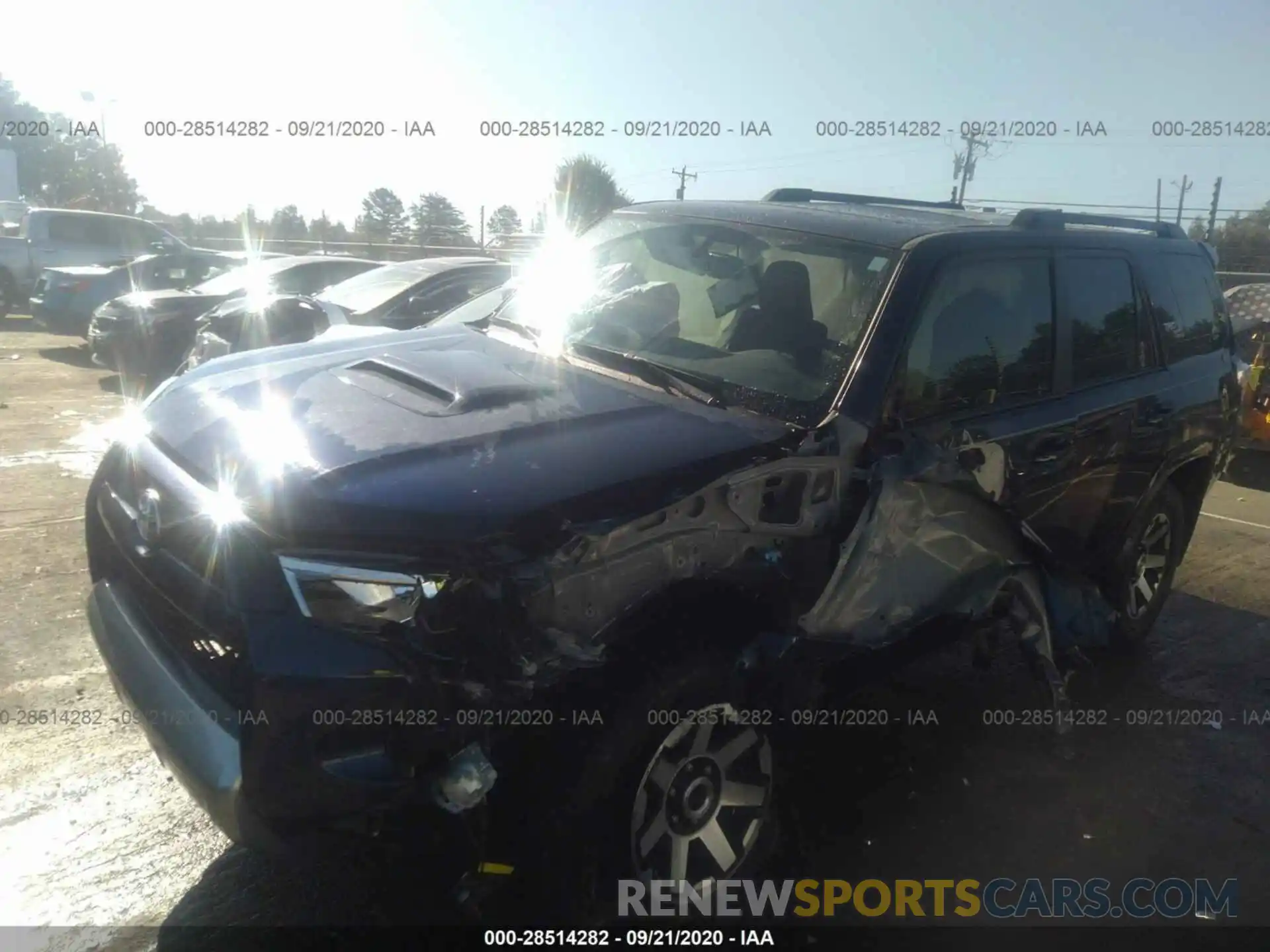 6 Photograph of a damaged car JTEBU5JRXK5646249 TOYOTA 4RUNNER 2019