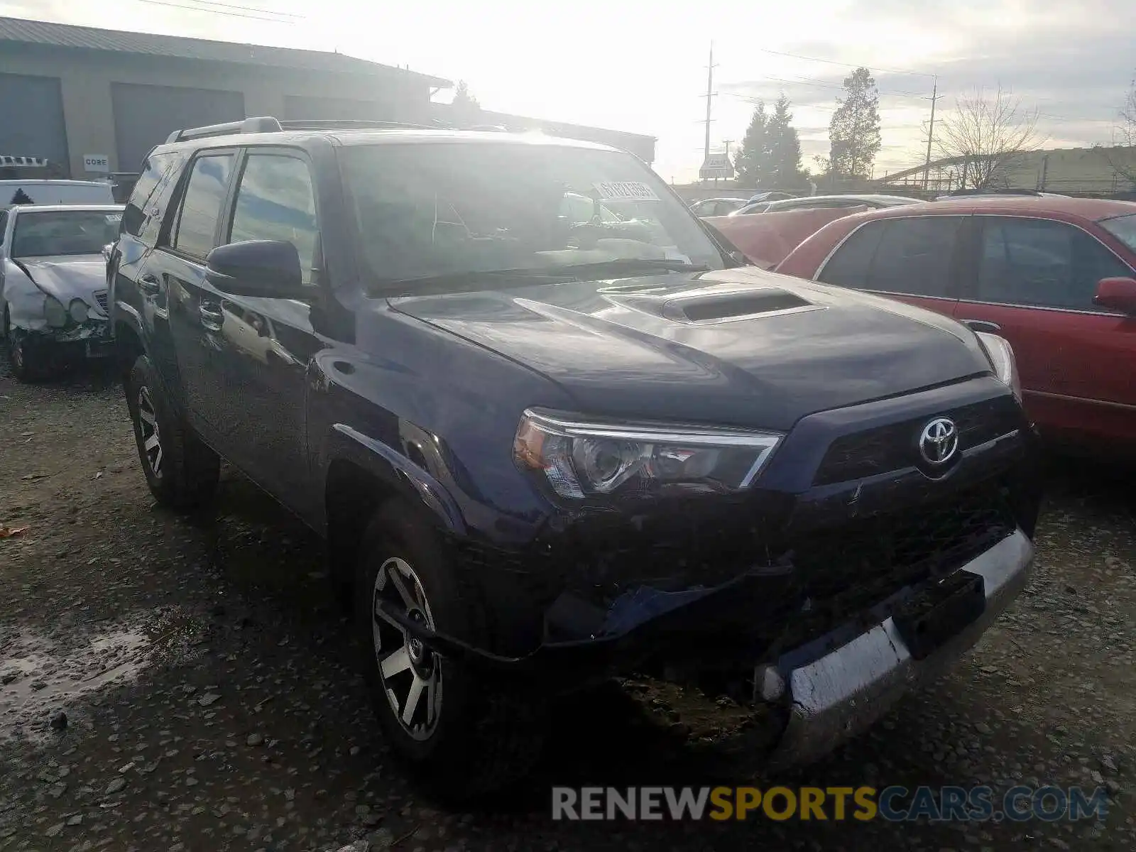 1 Photograph of a damaged car JTEBU5JRXK5646638 TOYOTA 4RUNNER 2019