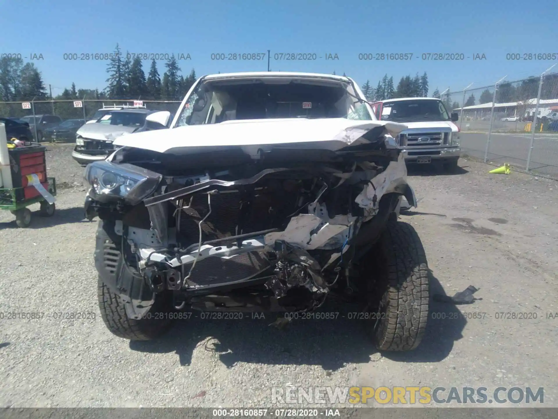 6 Фотография поврежденного автомобиля JTEBU5JRXK5647272 TOYOTA 4RUNNER 2019