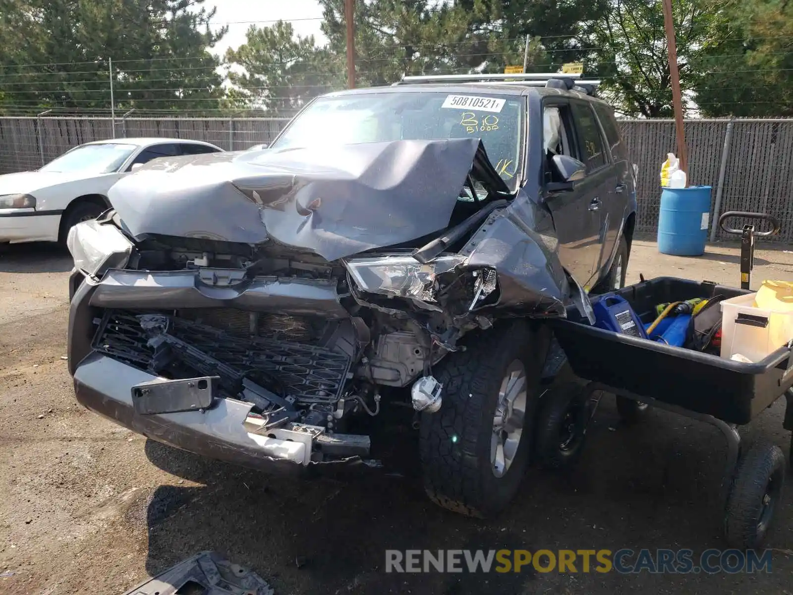 9 Photograph of a damaged car JTEBU5JRXK5647630 TOYOTA 4RUNNER 2019