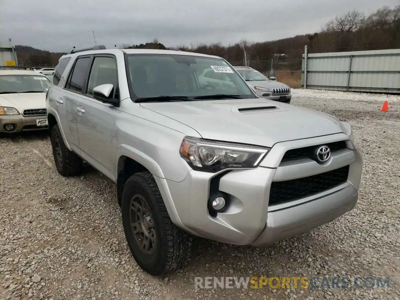 1 Photograph of a damaged car JTEBU5JRXK5649720 TOYOTA 4RUNNER 2019