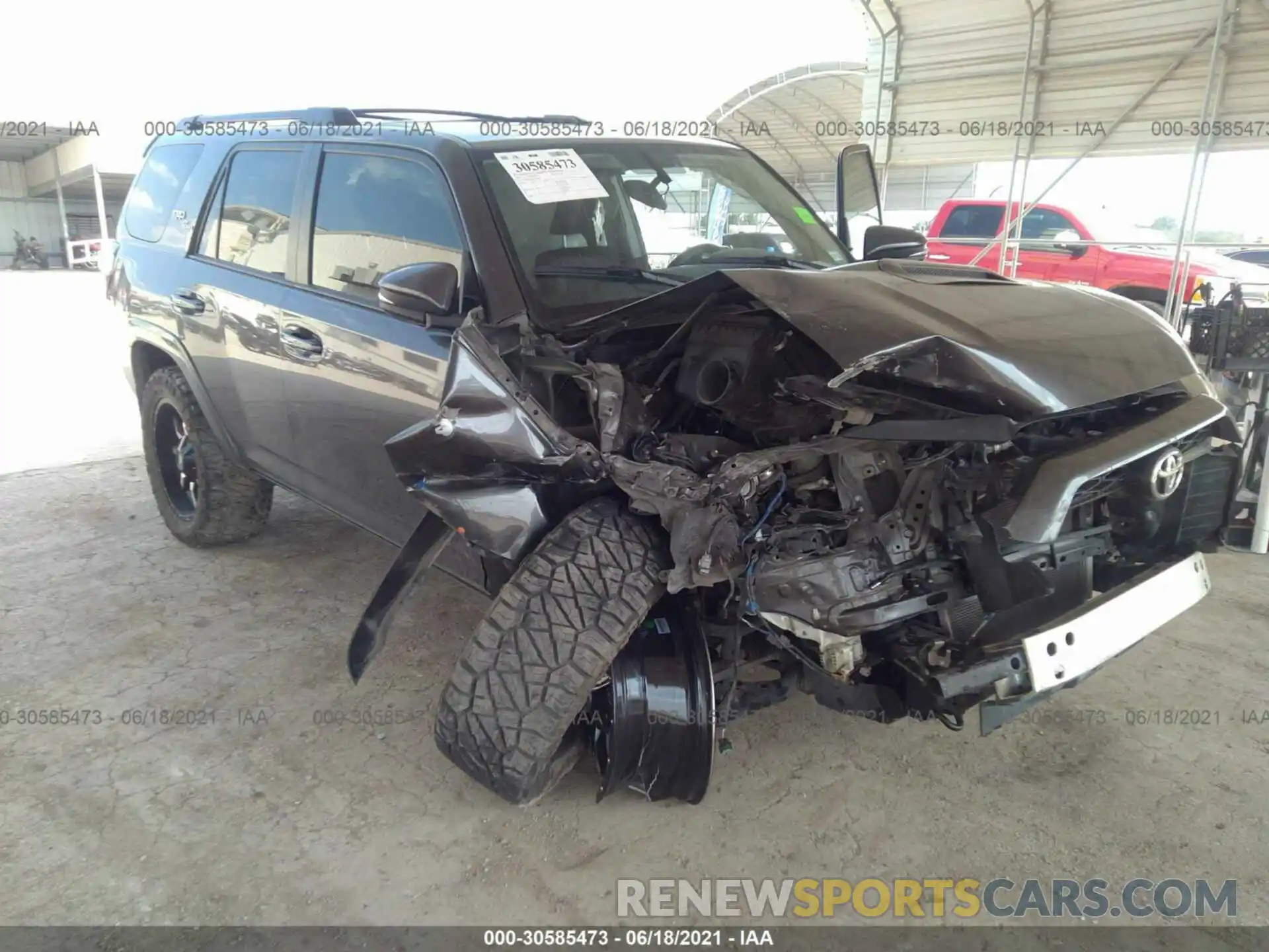 6 Photograph of a damaged car JTEBU5JRXK5650088 TOYOTA 4RUNNER 2019