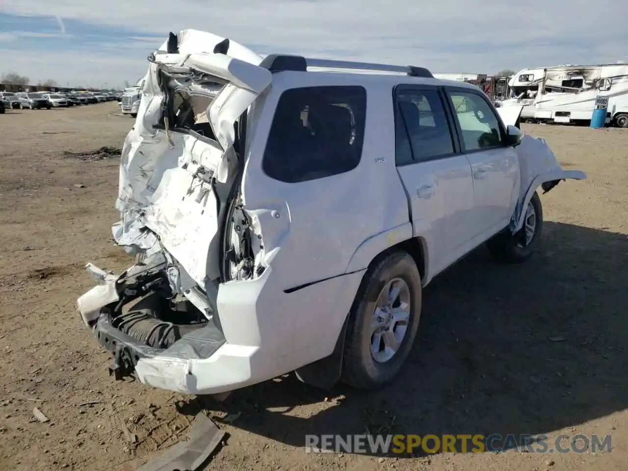 4 Photograph of a damaged car JTEBU5JRXK5653332 TOYOTA 4RUNNER 2019