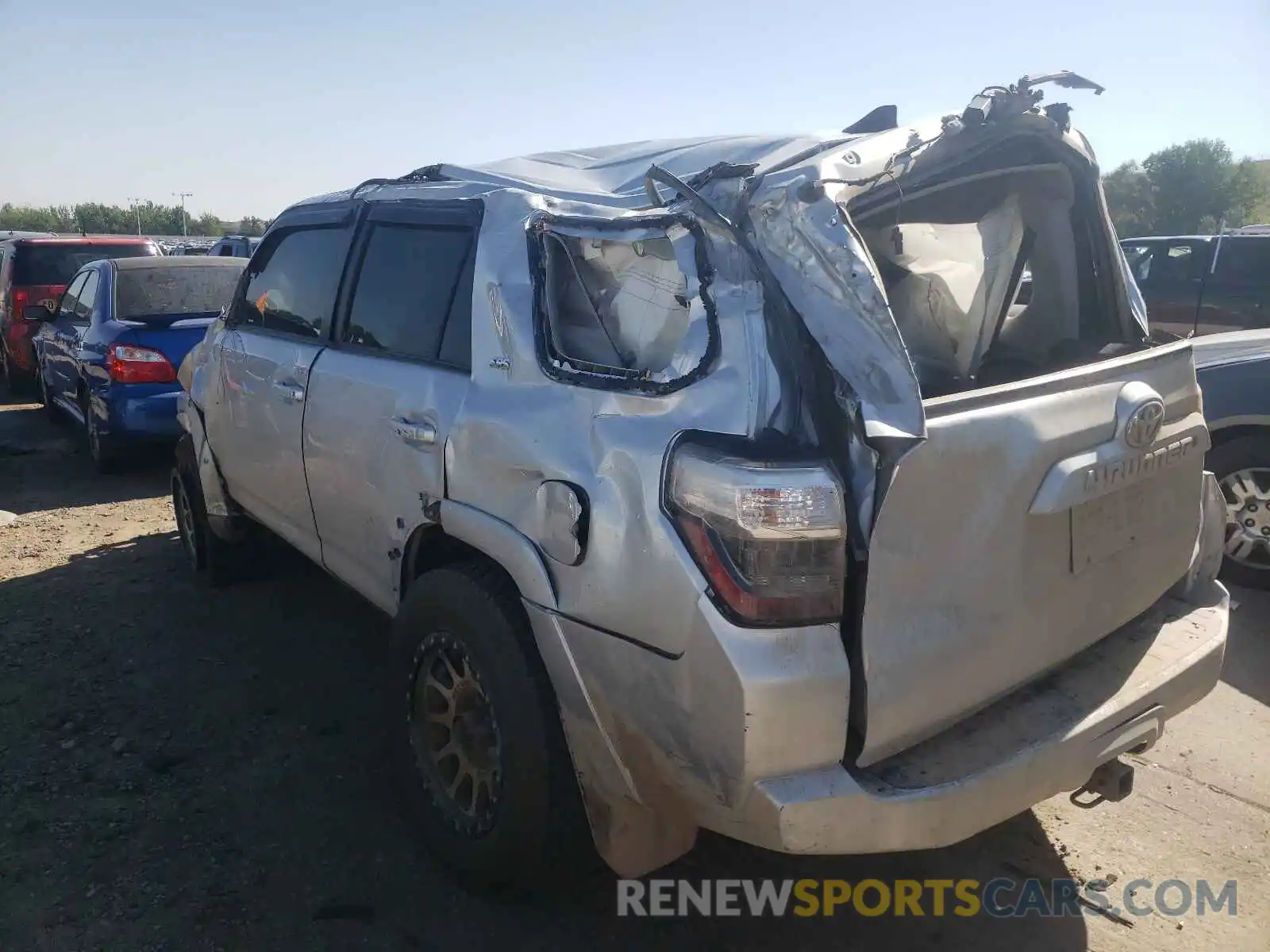 3 Photograph of a damaged car JTEBU5JRXK5660345 TOYOTA 4RUNNER 2019