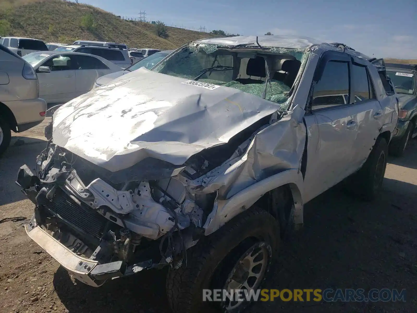 9 Photograph of a damaged car JTEBU5JRXK5660345 TOYOTA 4RUNNER 2019