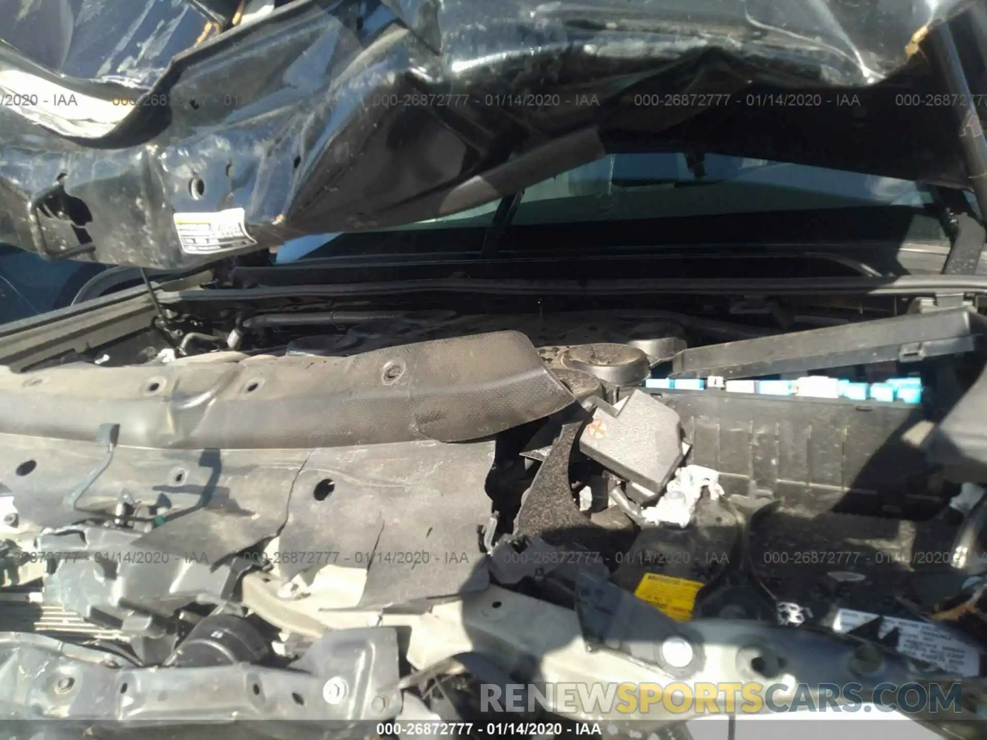 10 Photograph of a damaged car JTEBU5JRXK5661351 TOYOTA 4RUNNER 2019