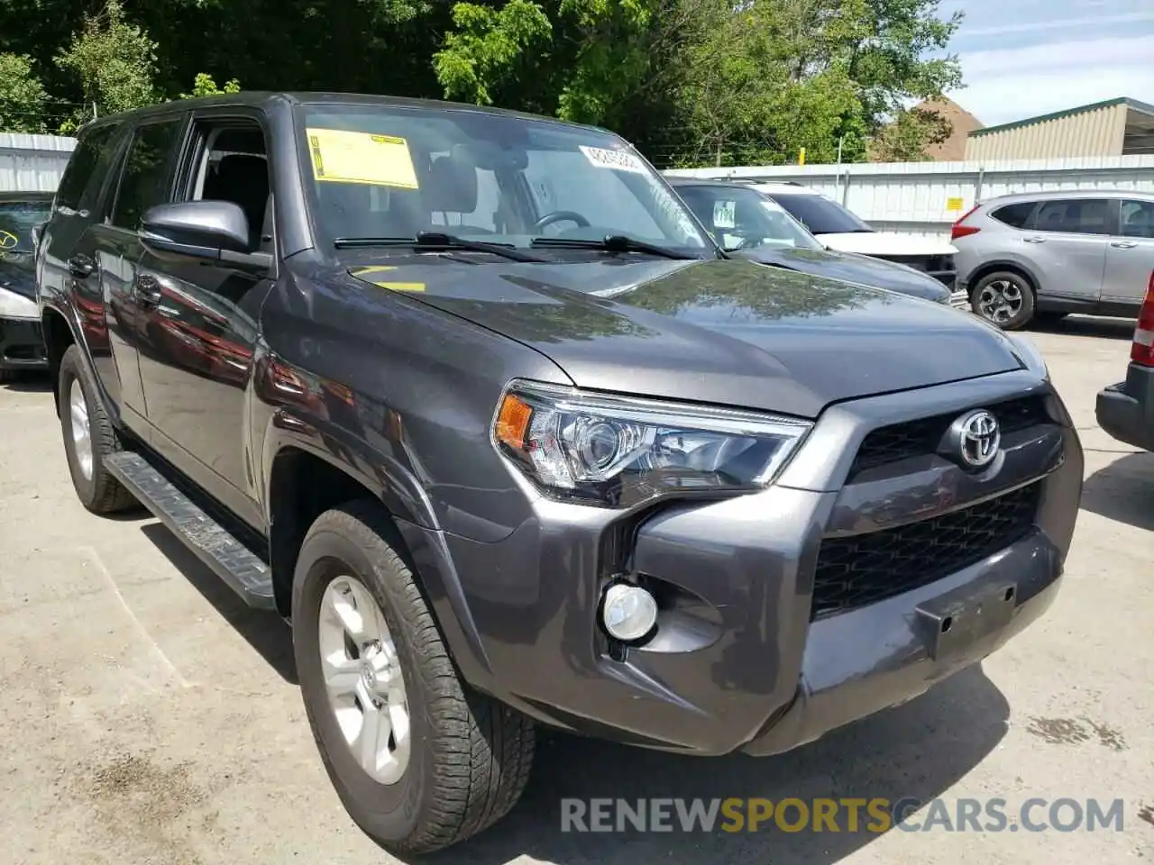 1 Photograph of a damaged car JTEBU5JRXK5662127 TOYOTA 4RUNNER 2019