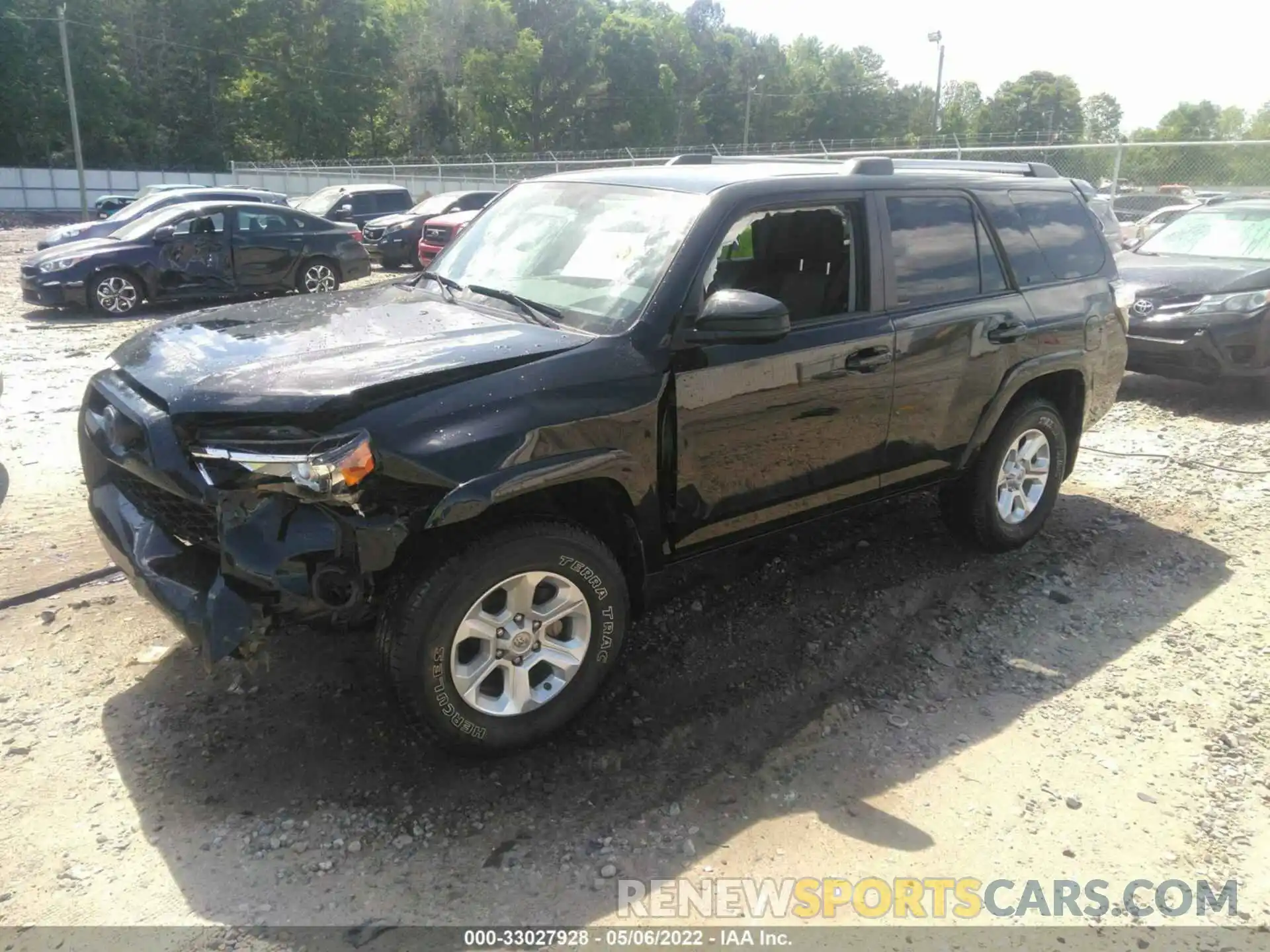 2 Photograph of a damaged car JTEBU5JRXK5671944 TOYOTA 4RUNNER 2019