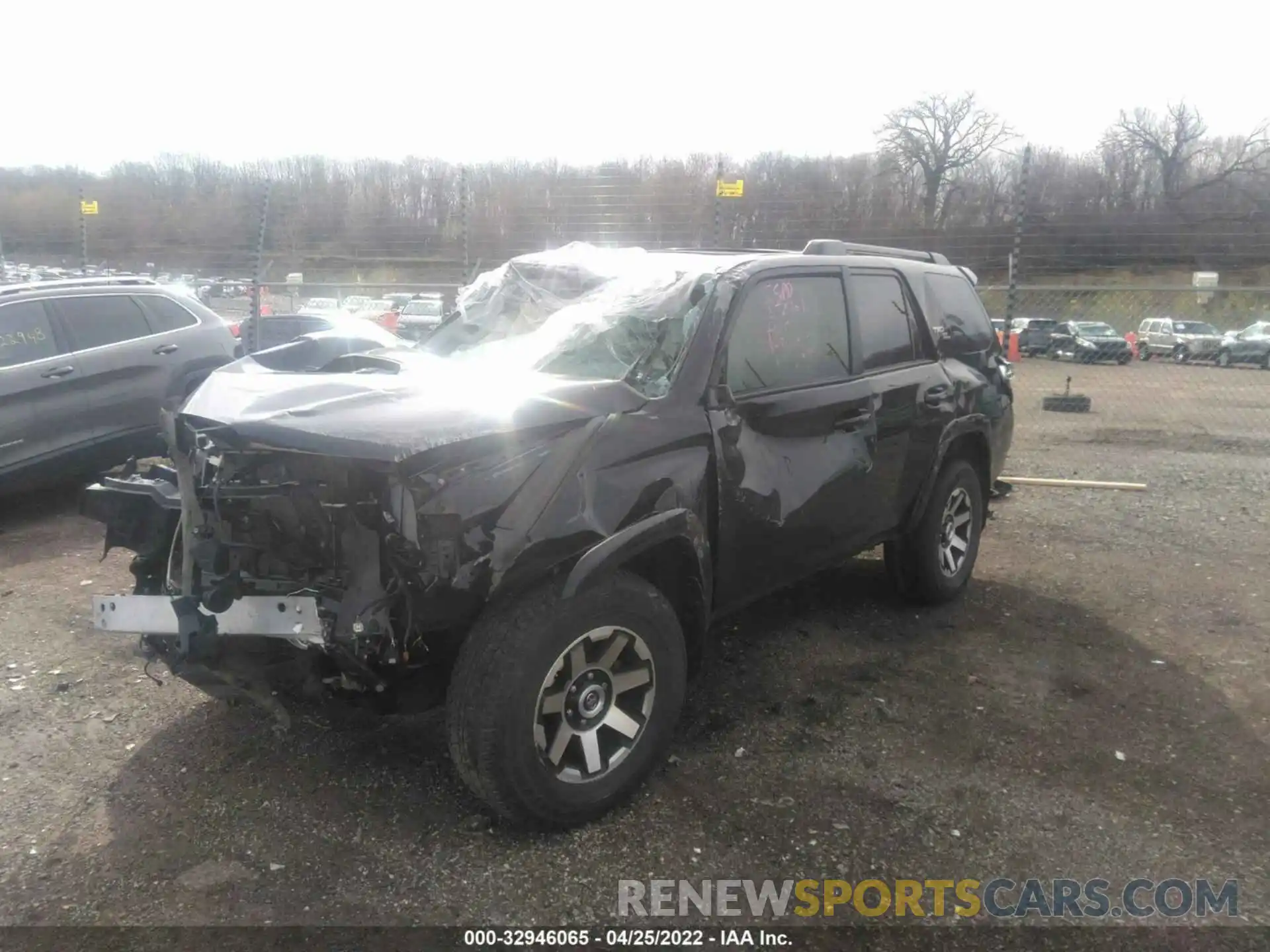 6 Фотография поврежденного автомобиля JTEBU5JRXK5681809 TOYOTA 4RUNNER 2019