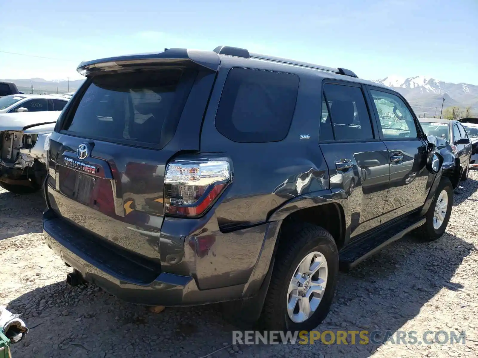 4 Photograph of a damaged car JTEBU5JRXK5681986 TOYOTA 4RUNNER 2019