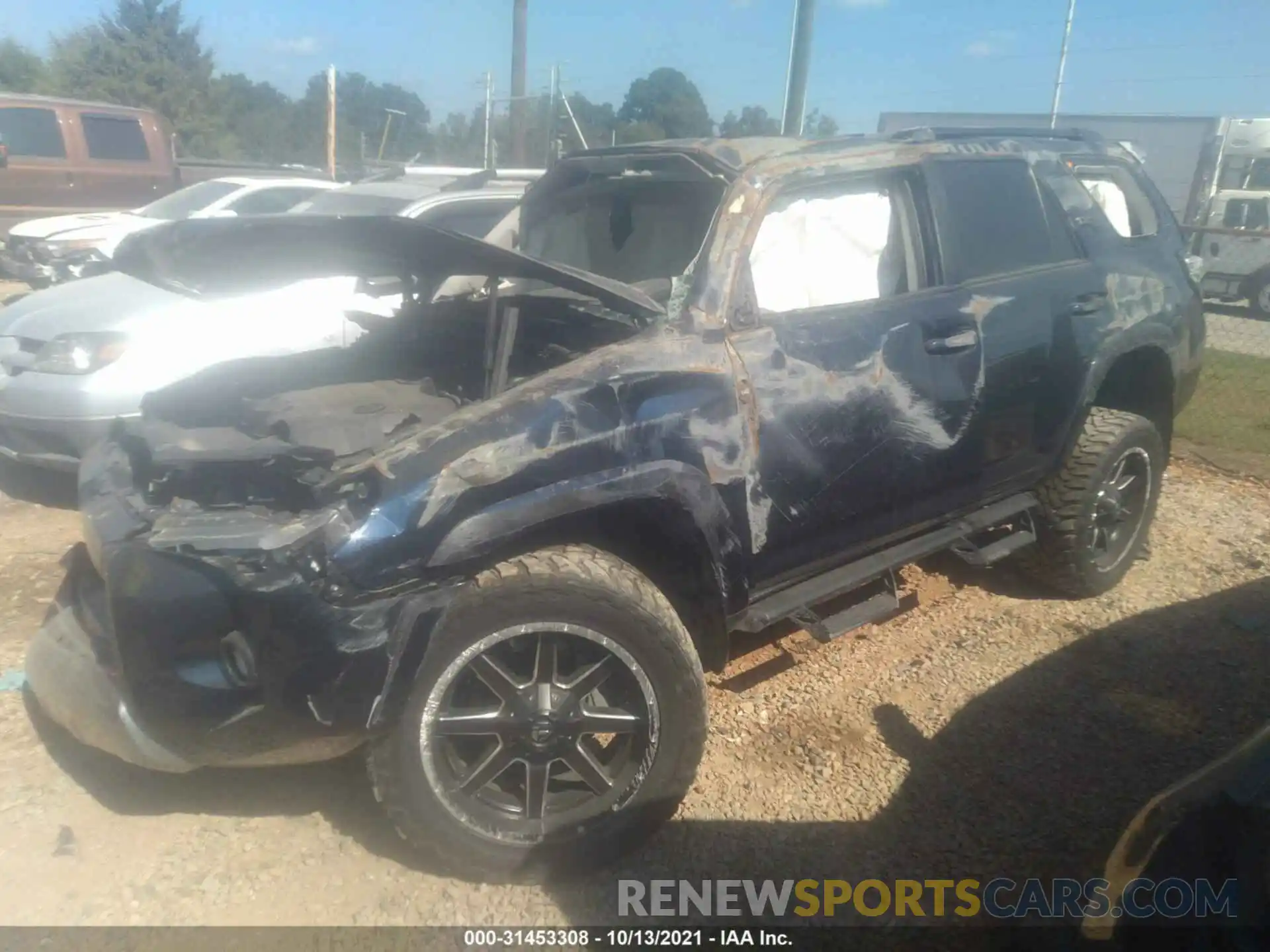 2 Photograph of a damaged car JTEBU5JRXK5682877 TOYOTA 4RUNNER 2019