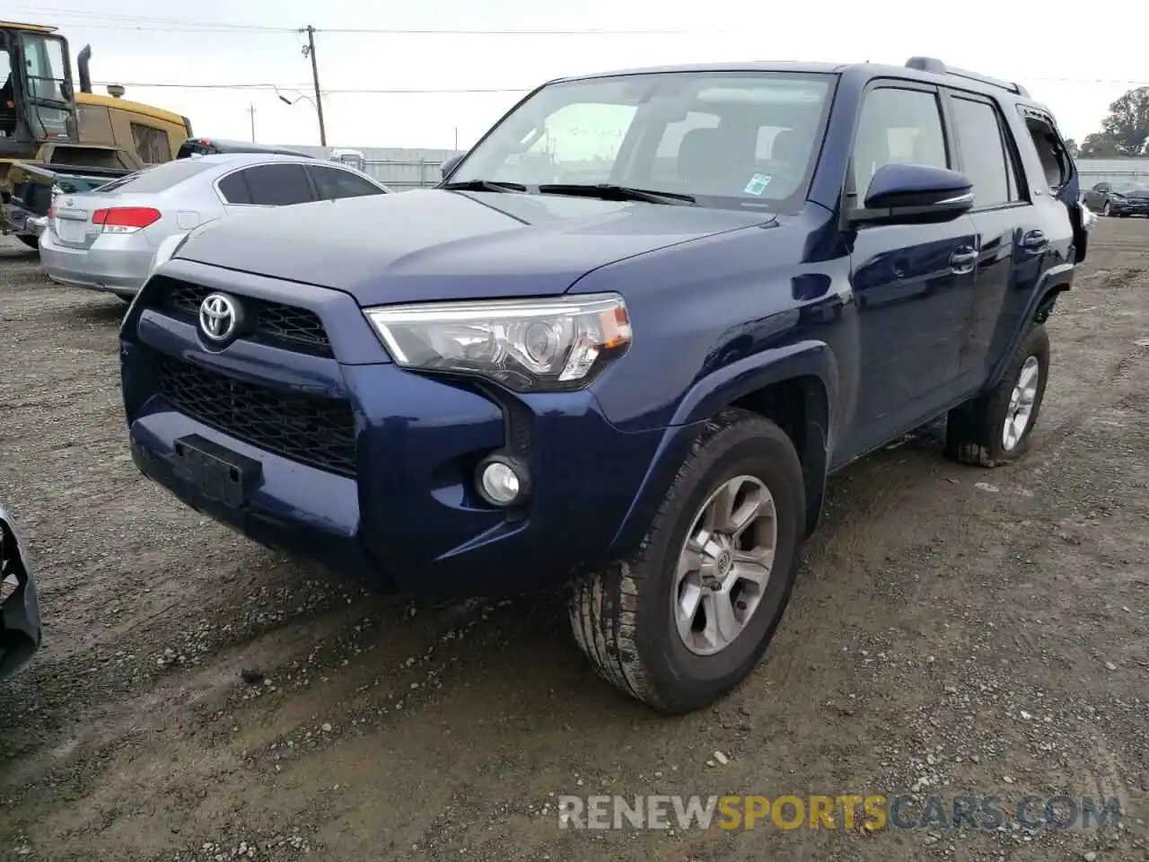 1 Фотография поврежденного автомобиля JTEBU5JRXK5684757 TOYOTA 4RUNNER 2019