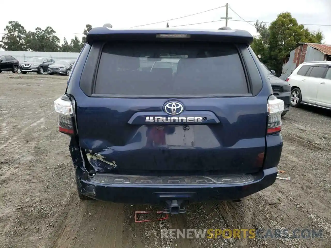 6 Фотография поврежденного автомобиля JTEBU5JRXK5684757 TOYOTA 4RUNNER 2019