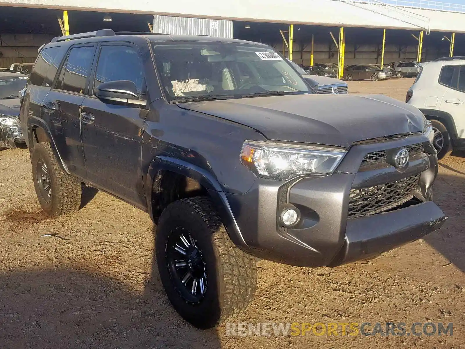 1 Photograph of a damaged car JTEBU5JRXK5685357 TOYOTA 4RUNNER 2019