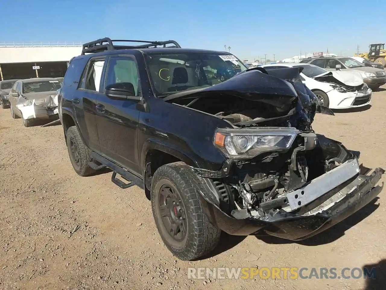 1 Photograph of a damaged car JTEBU5JRXK5687464 TOYOTA 4RUNNER 2019