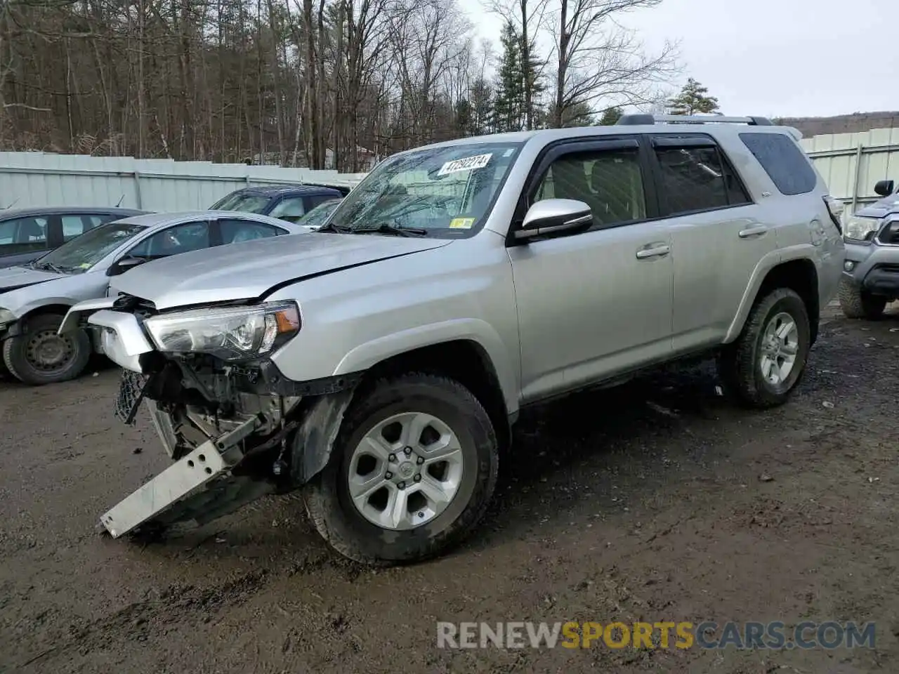 1 Photograph of a damaged car JTEBU5JRXK5689201 TOYOTA 4RUNNER 2019