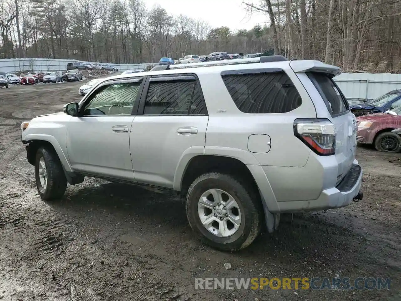 2 Photograph of a damaged car JTEBU5JRXK5689201 TOYOTA 4RUNNER 2019