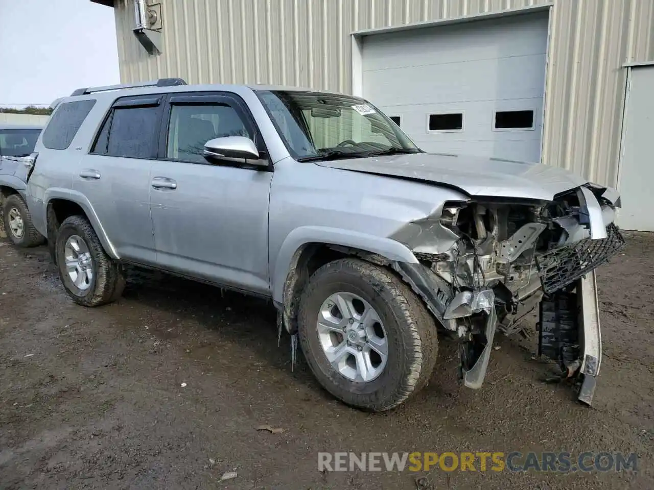 4 Фотография поврежденного автомобиля JTEBU5JRXK5689201 TOYOTA 4RUNNER 2019