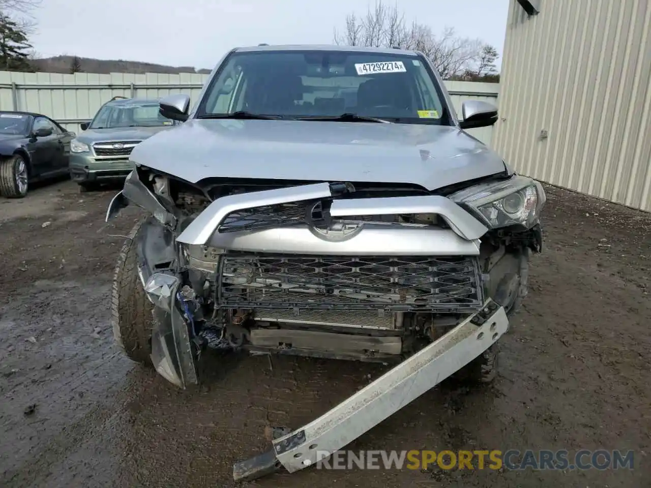 5 Photograph of a damaged car JTEBU5JRXK5689201 TOYOTA 4RUNNER 2019