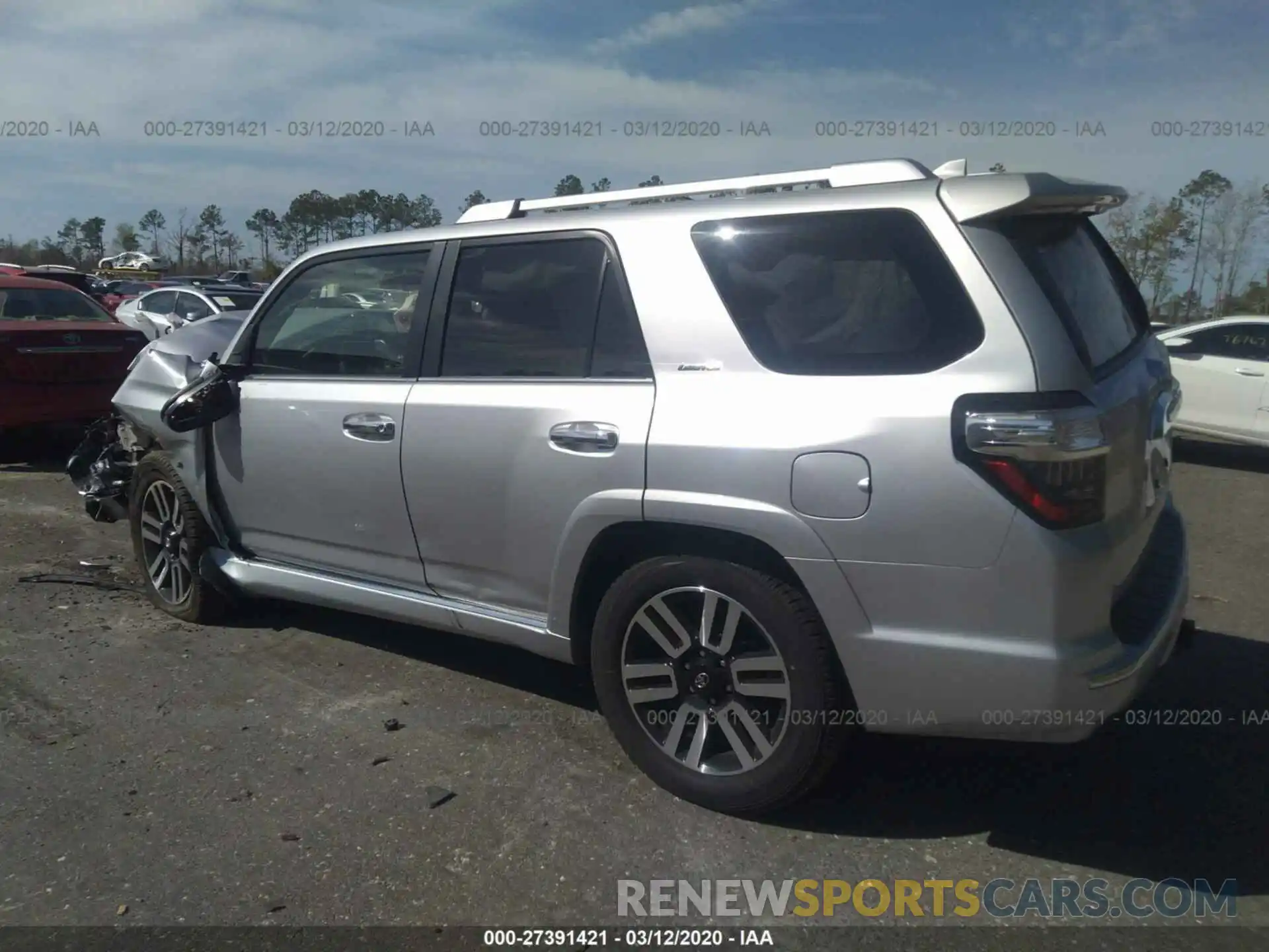 3 Photograph of a damaged car JTEBU5JRXK5690932 TOYOTA 4RUNNER 2019