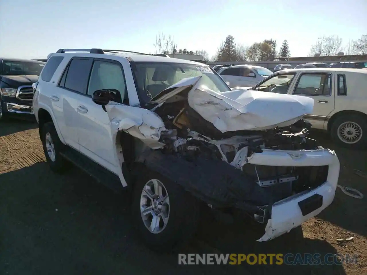 1 Photograph of a damaged car JTEBU5JRXK5692387 TOYOTA 4RUNNER 2019