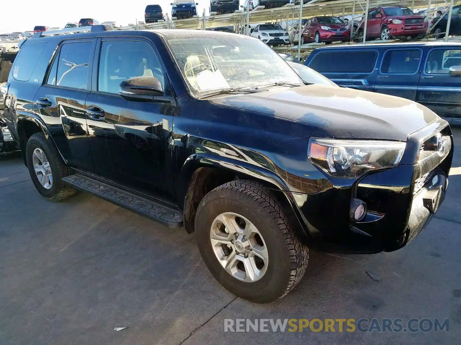 1 Фотография поврежденного автомобиля JTEBU5JRXK5694740 TOYOTA 4RUNNER 2019