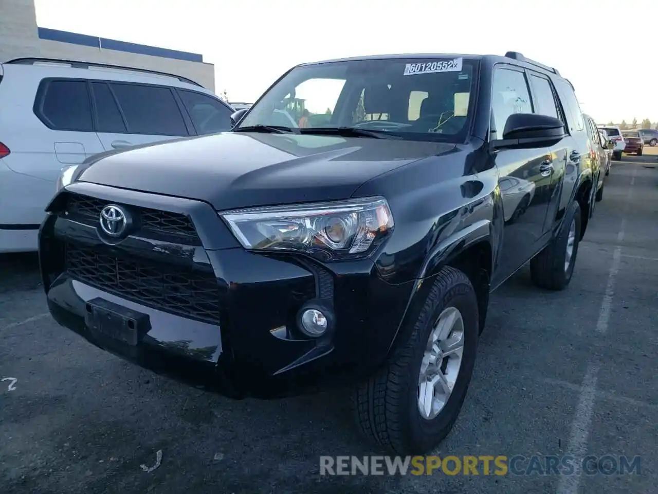 2 Photograph of a damaged car JTEBU5JRXK5696360 TOYOTA 4RUNNER 2019