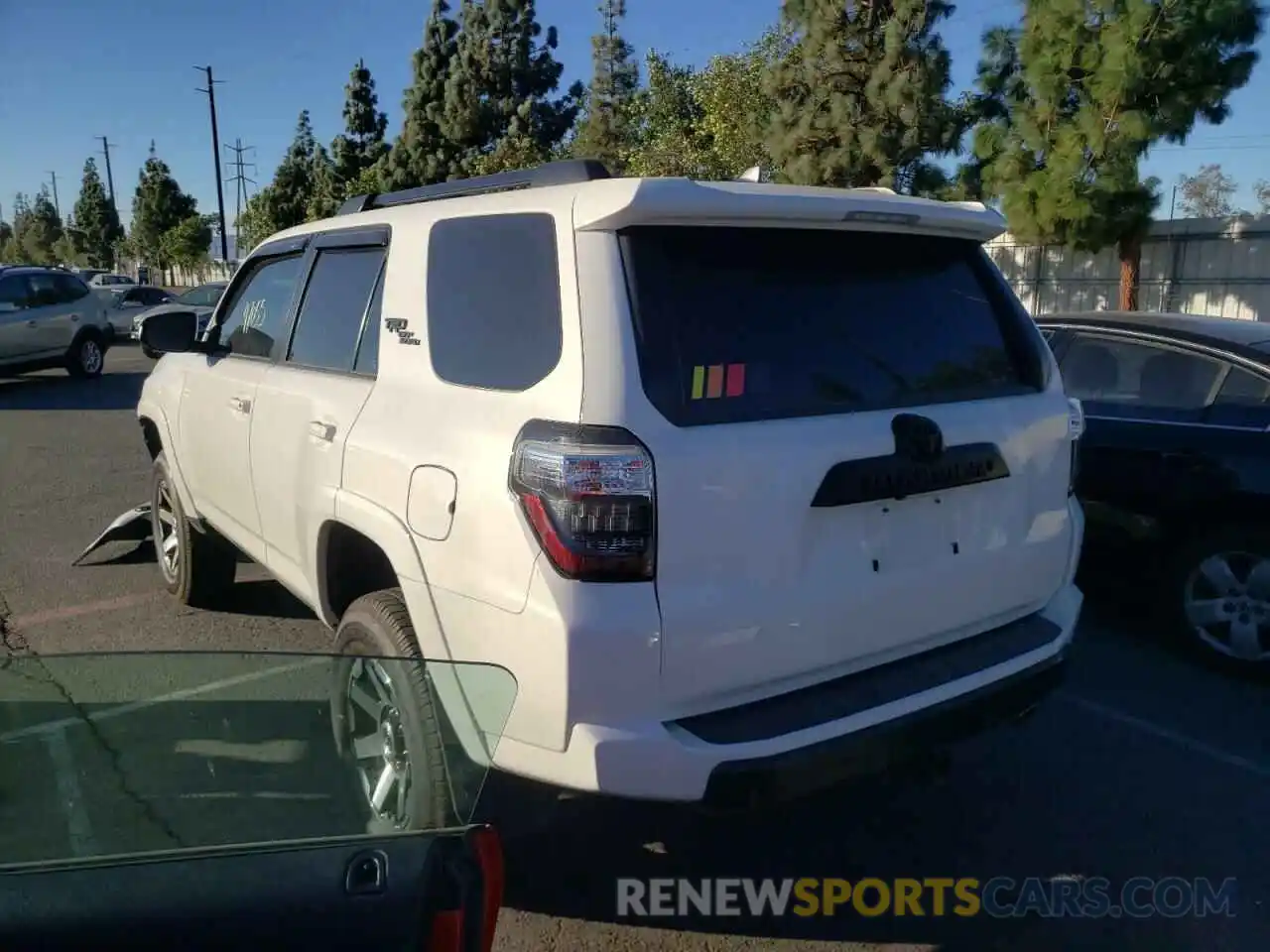 3 Photograph of a damaged car JTEBU5JRXK5697430 TOYOTA 4RUNNER 2019