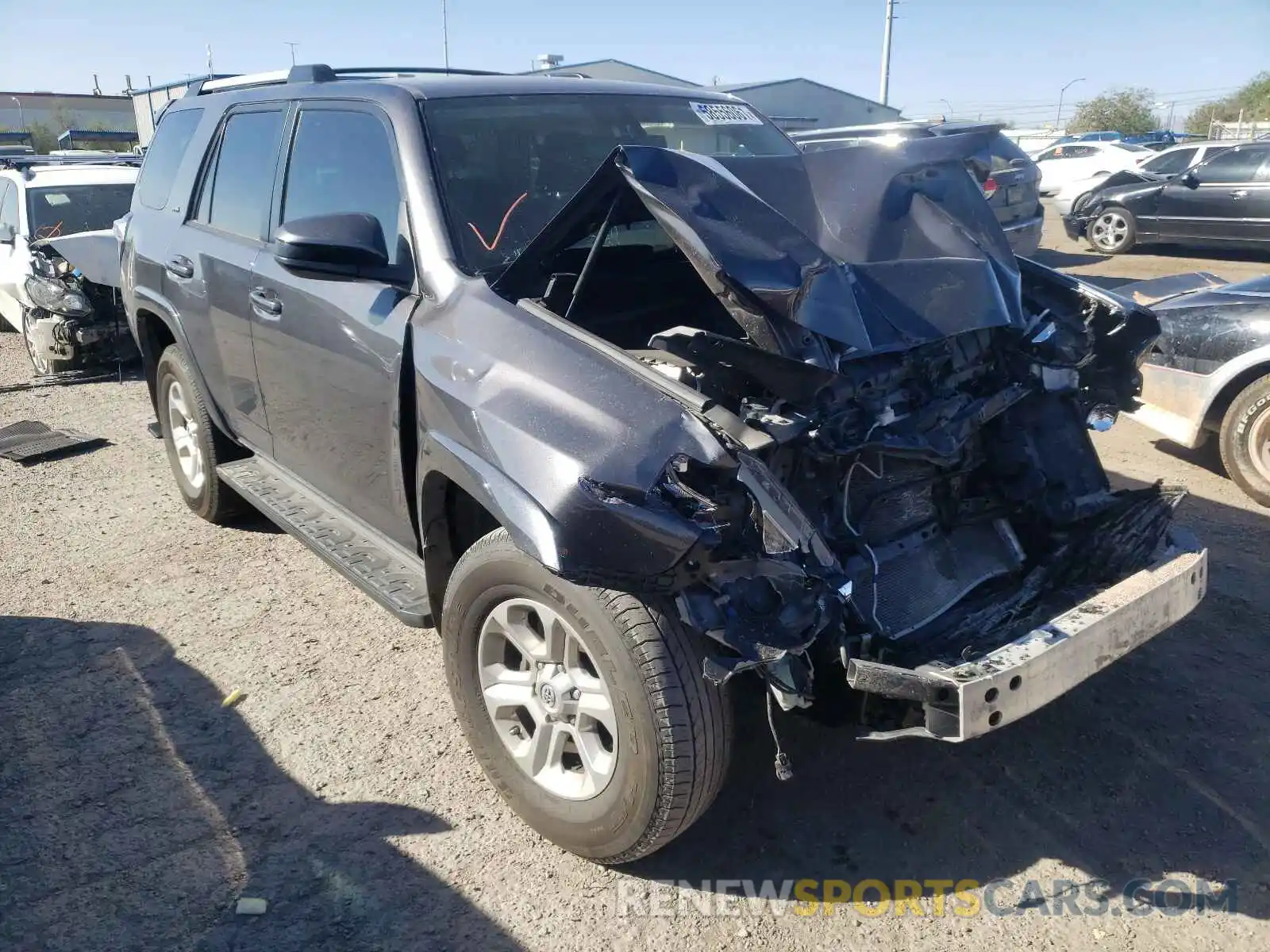 1 Photograph of a damaged car JTEBU5JRXK5698173 TOYOTA 4RUNNER 2019