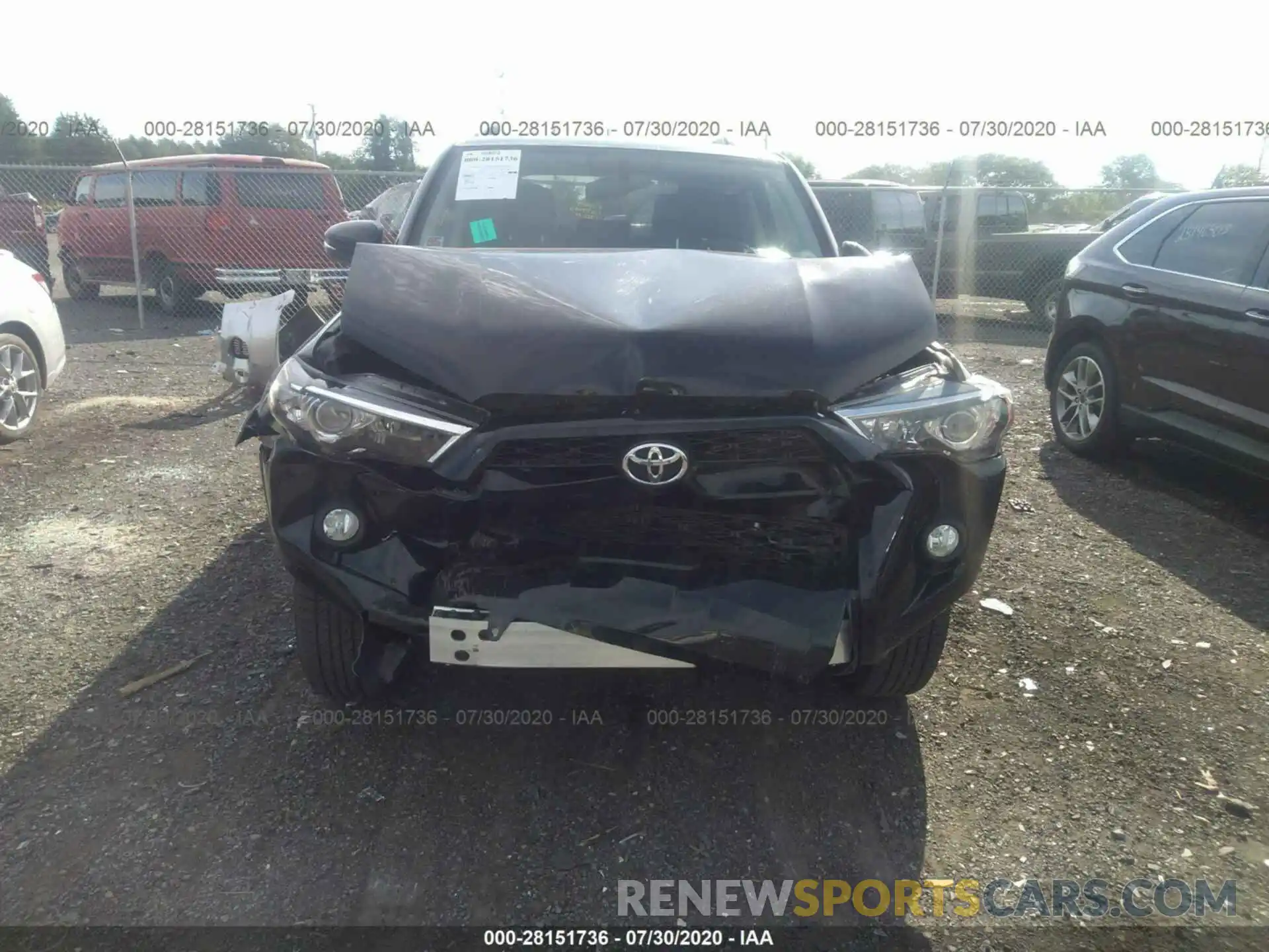 6 Photograph of a damaged car JTEBU5JRXK5700049 TOYOTA 4RUNNER 2019