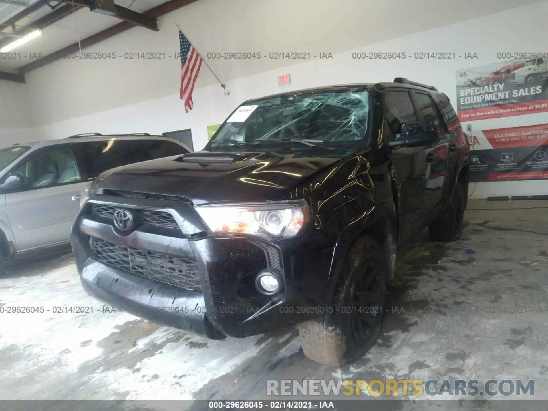 2 Photograph of a damaged car JTEBU5JRXK5701539 TOYOTA 4RUNNER 2019