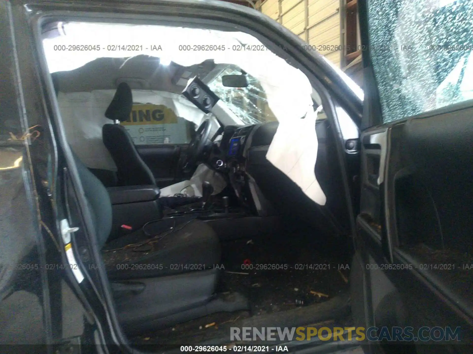 5 Photograph of a damaged car JTEBU5JRXK5701539 TOYOTA 4RUNNER 2019