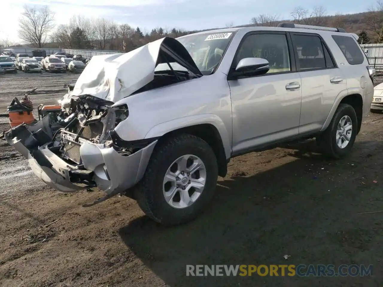 2 Photograph of a damaged car JTEBU5JRXK5703257 TOYOTA 4RUNNER 2019