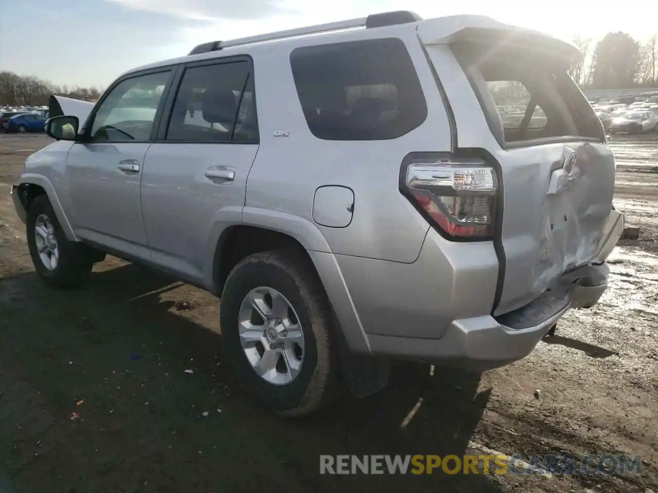 3 Фотография поврежденного автомобиля JTEBU5JRXK5703257 TOYOTA 4RUNNER 2019