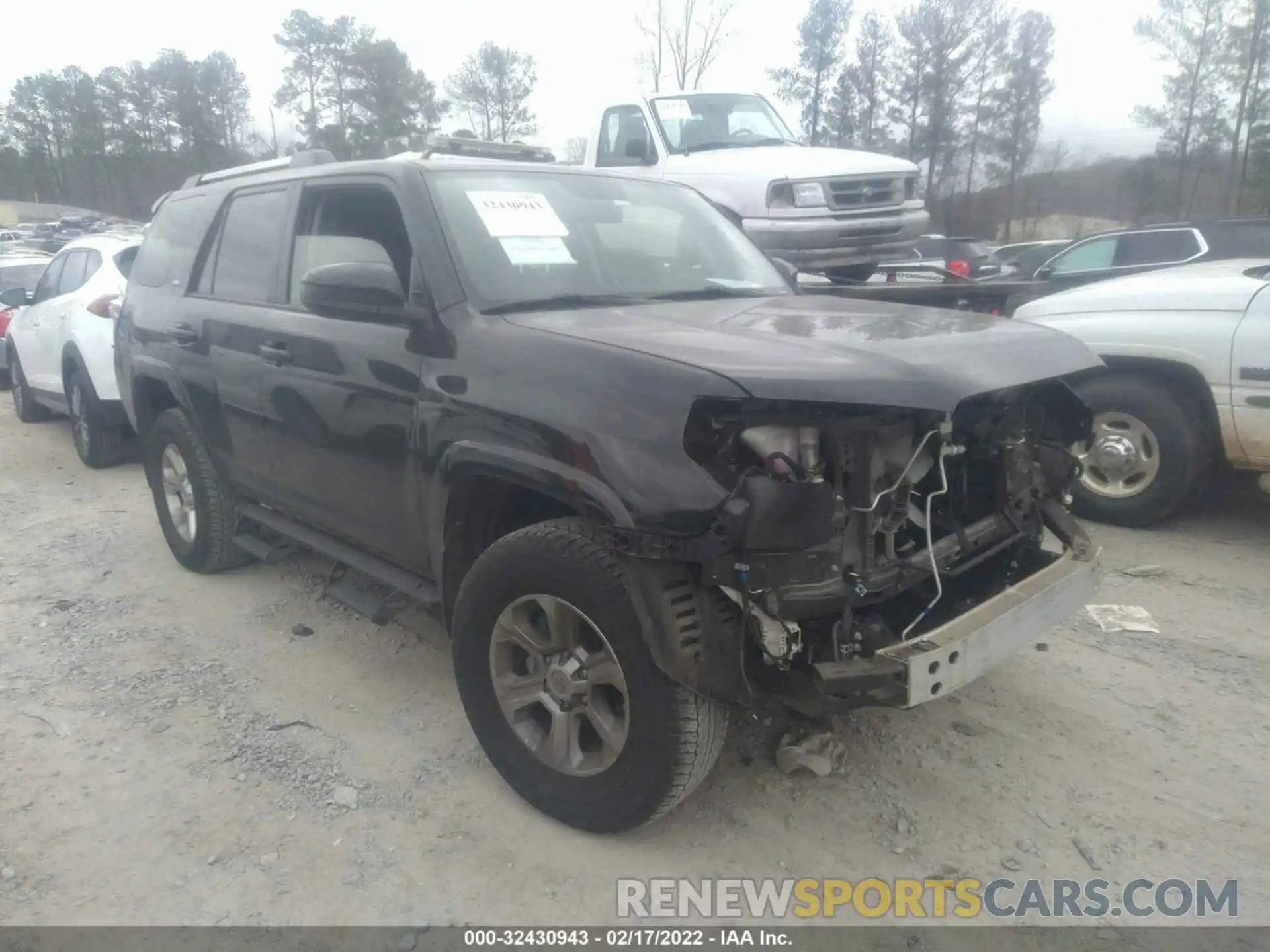 1 Photograph of a damaged car JTEBU5JRXK5704845 TOYOTA 4RUNNER 2019