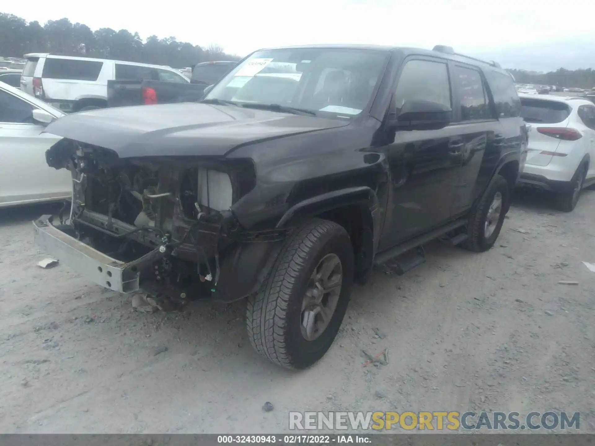 2 Photograph of a damaged car JTEBU5JRXK5704845 TOYOTA 4RUNNER 2019