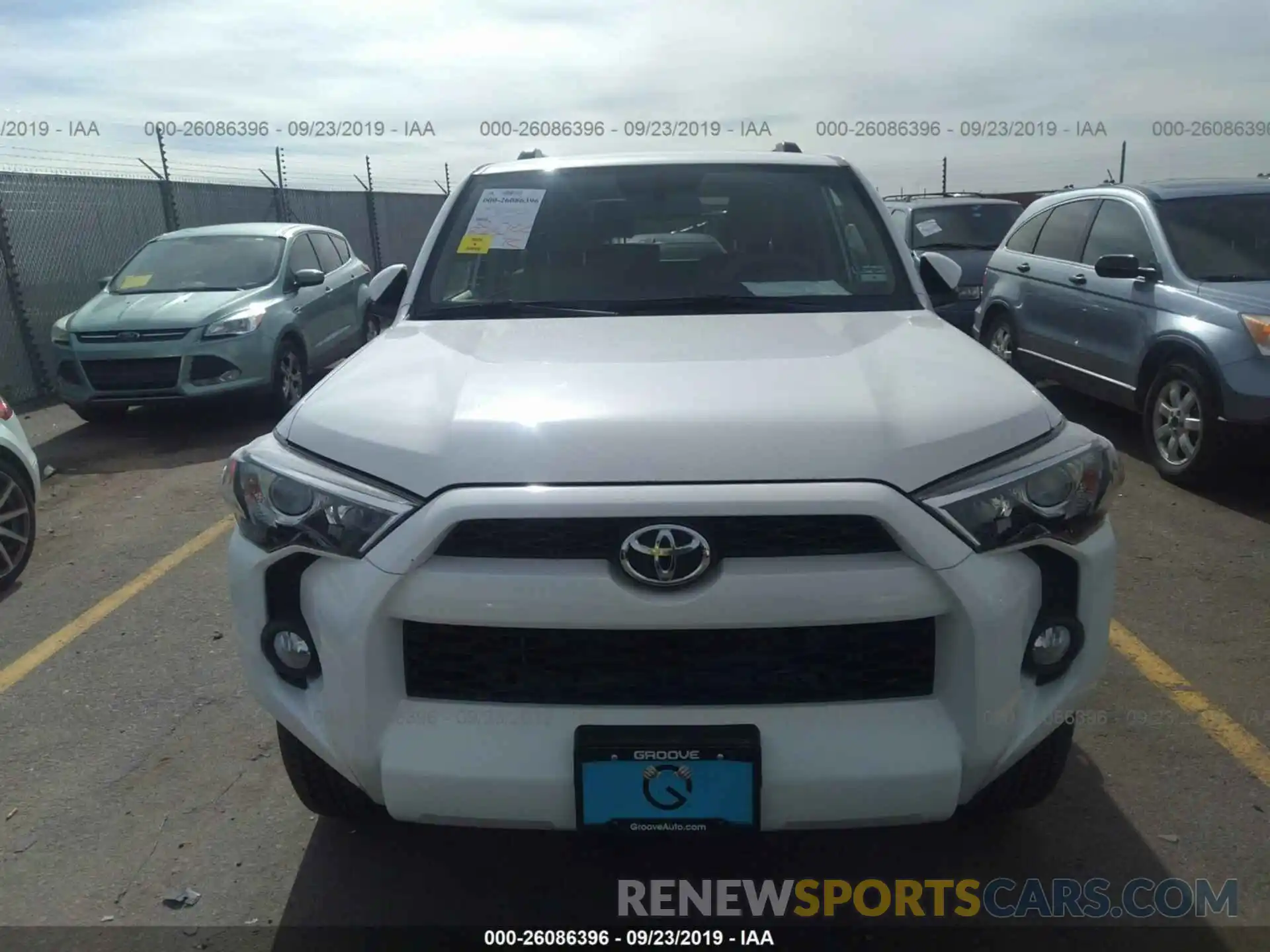 6 Photograph of a damaged car JTEBU5JRXK5705350 TOYOTA 4RUNNER 2019