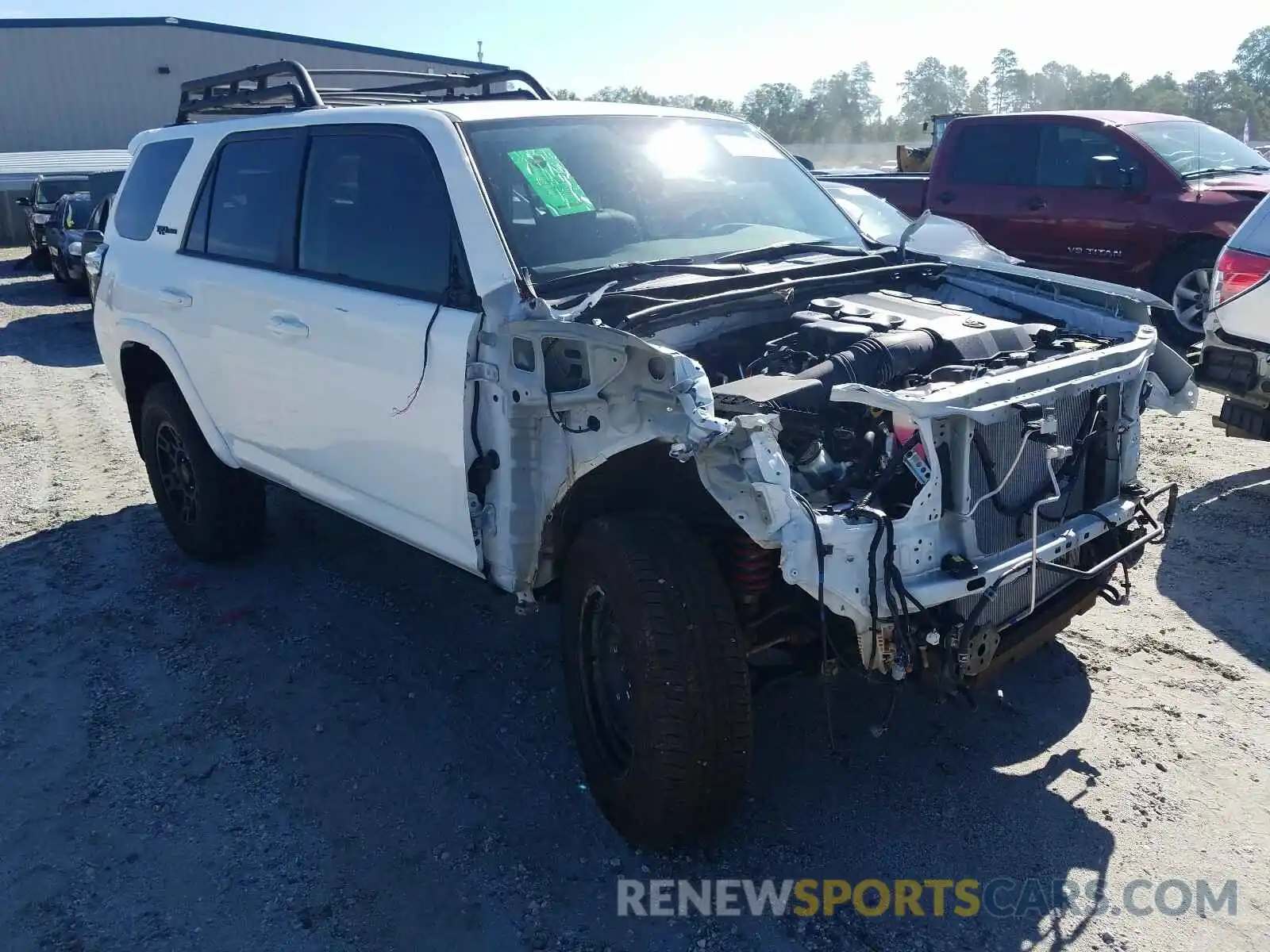 1 Photograph of a damaged car JTEBU5JRXK5709432 TOYOTA 4RUNNER 2019