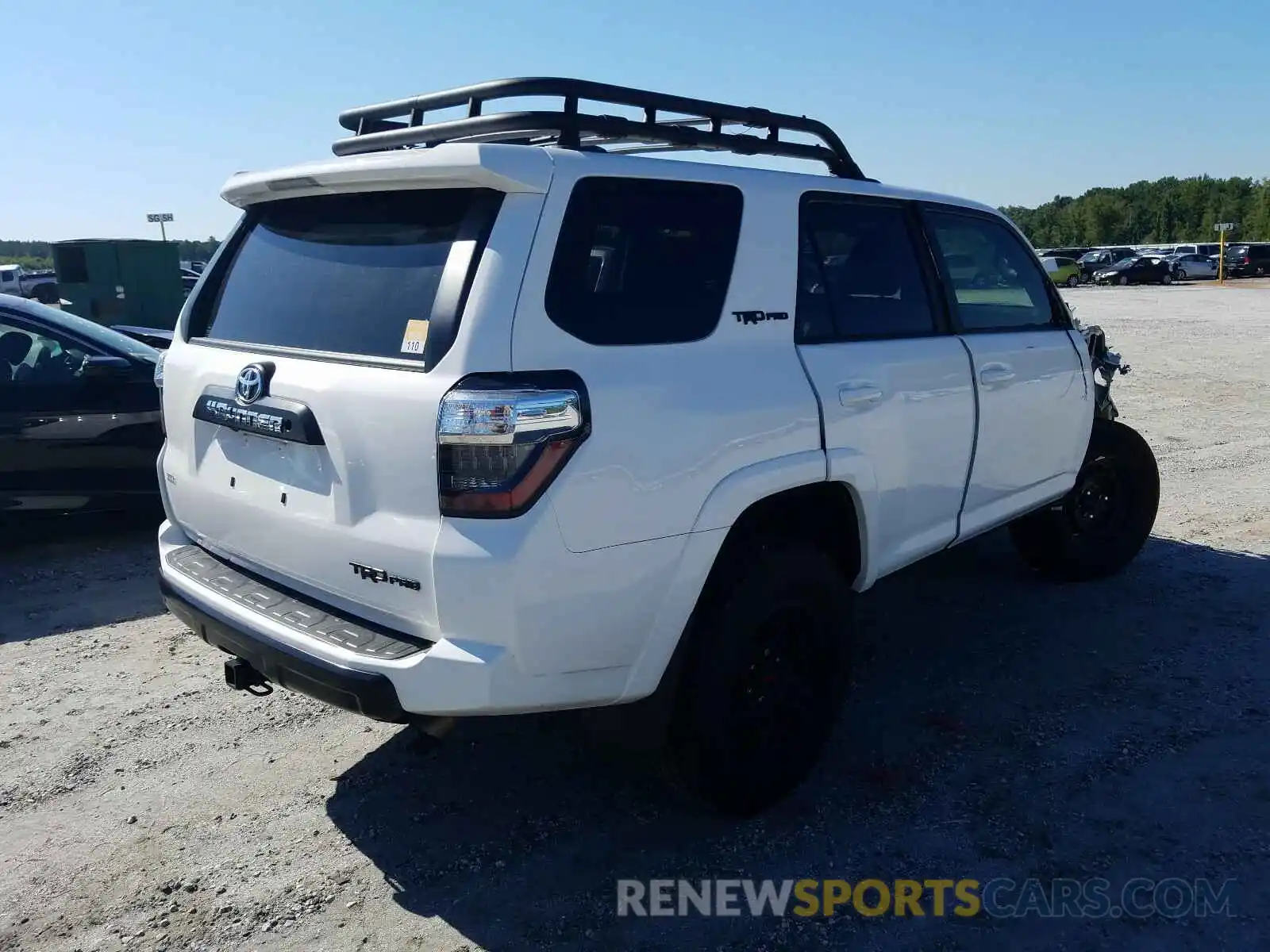 4 Фотография поврежденного автомобиля JTEBU5JRXK5709432 TOYOTA 4RUNNER 2019