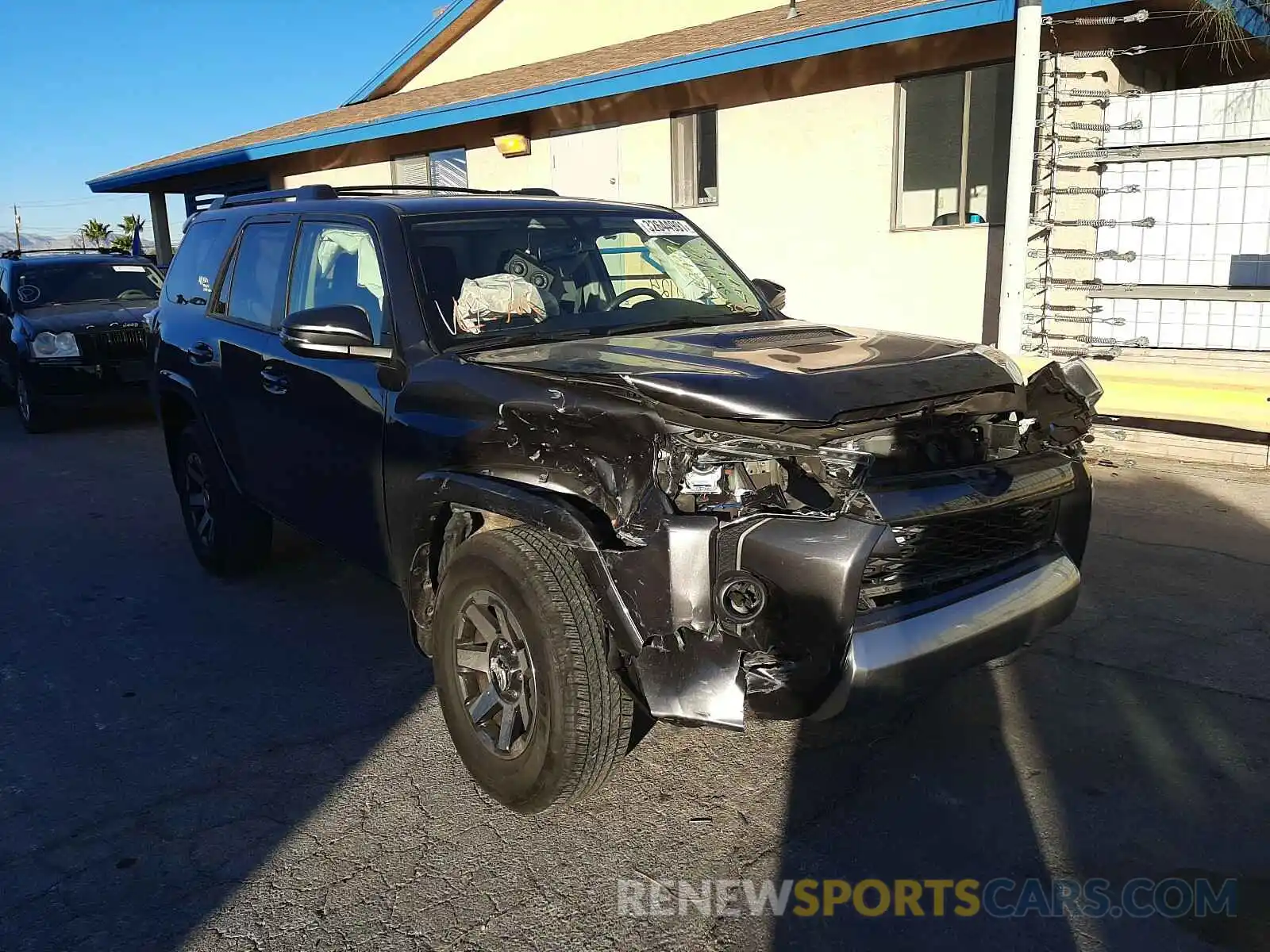 1 Photograph of a damaged car JTEBU5JRXK5709916 TOYOTA 4RUNNER 2019