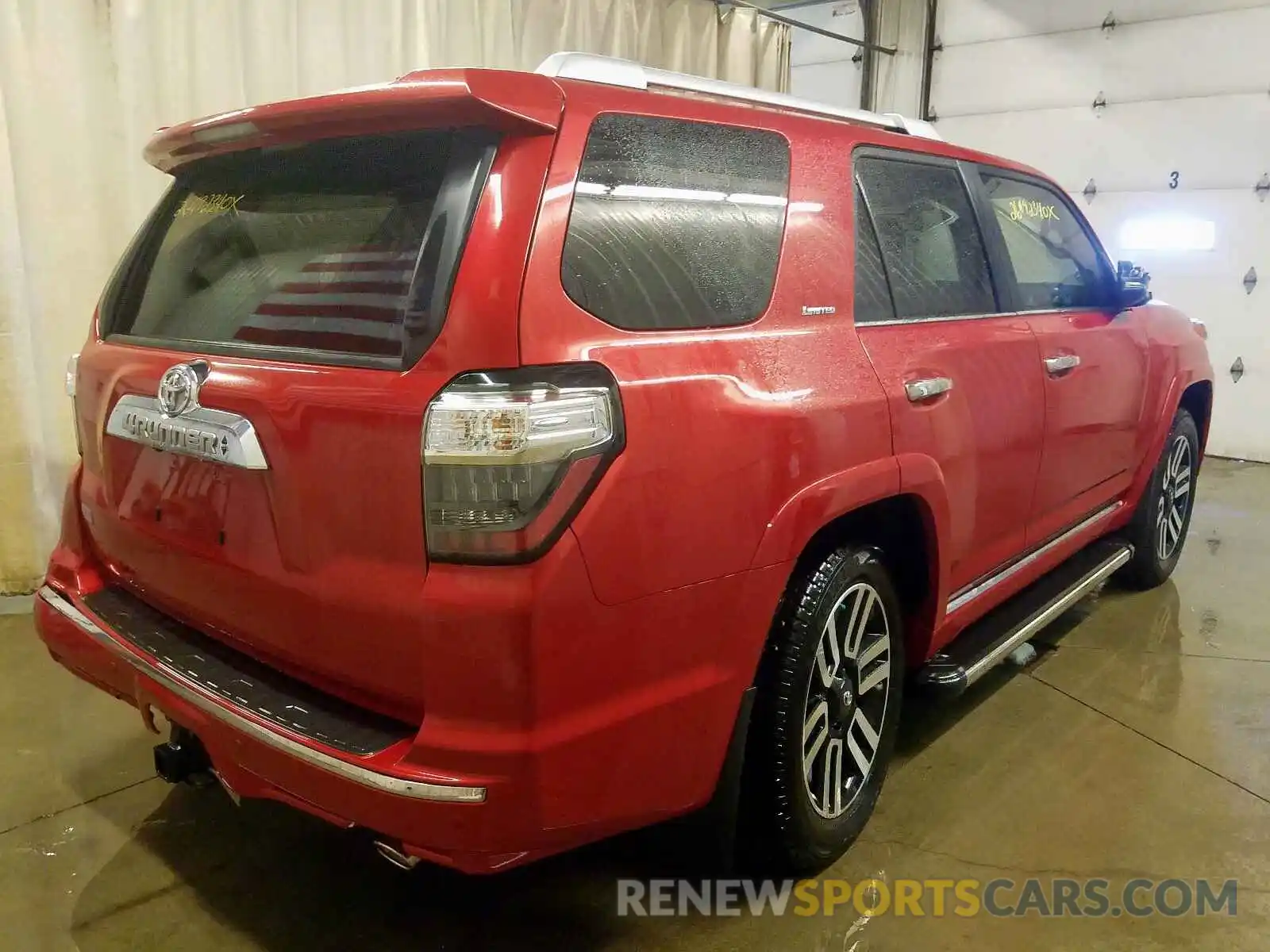 4 Photograph of a damaged car JTEBU5JRXK5712850 TOYOTA 4RUNNER 2019