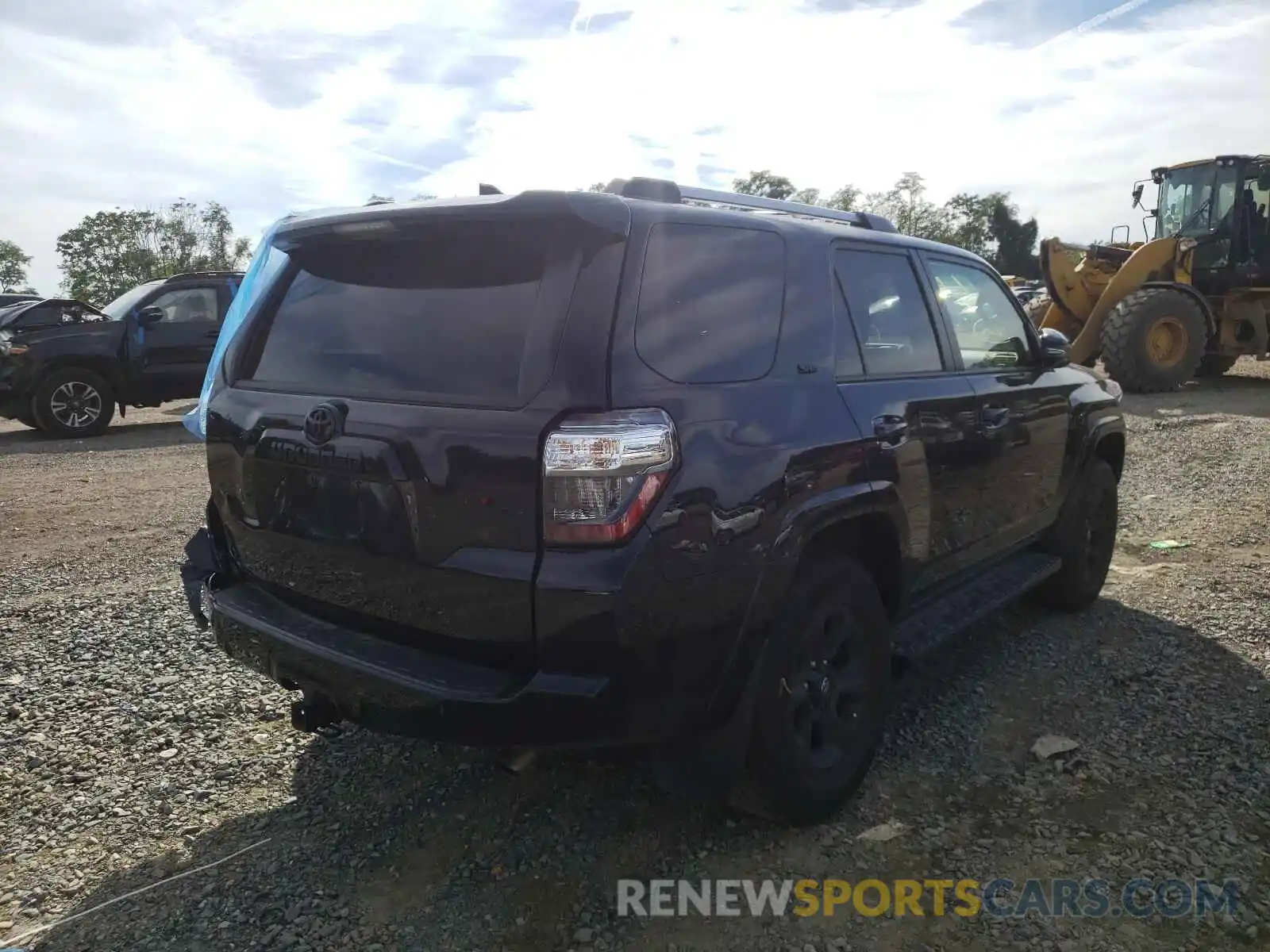 4 Photograph of a damaged car JTEBU5JRXK5719037 TOYOTA 4RUNNER 2019