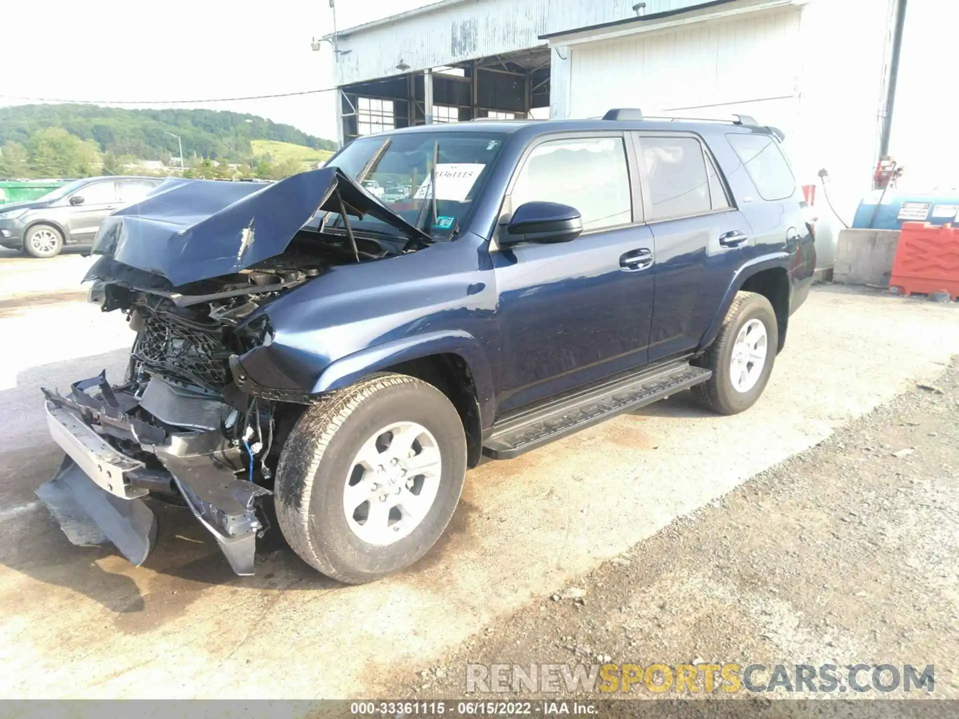 2 Photograph of a damaged car JTEBU5JRXK5719345 TOYOTA 4RUNNER 2019