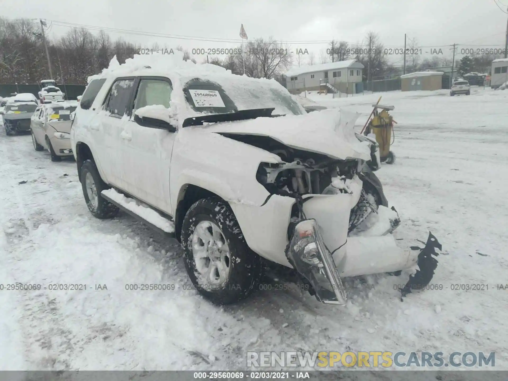 1 Photograph of a damaged car JTEBU5JRXK5723430 TOYOTA 4RUNNER 2019